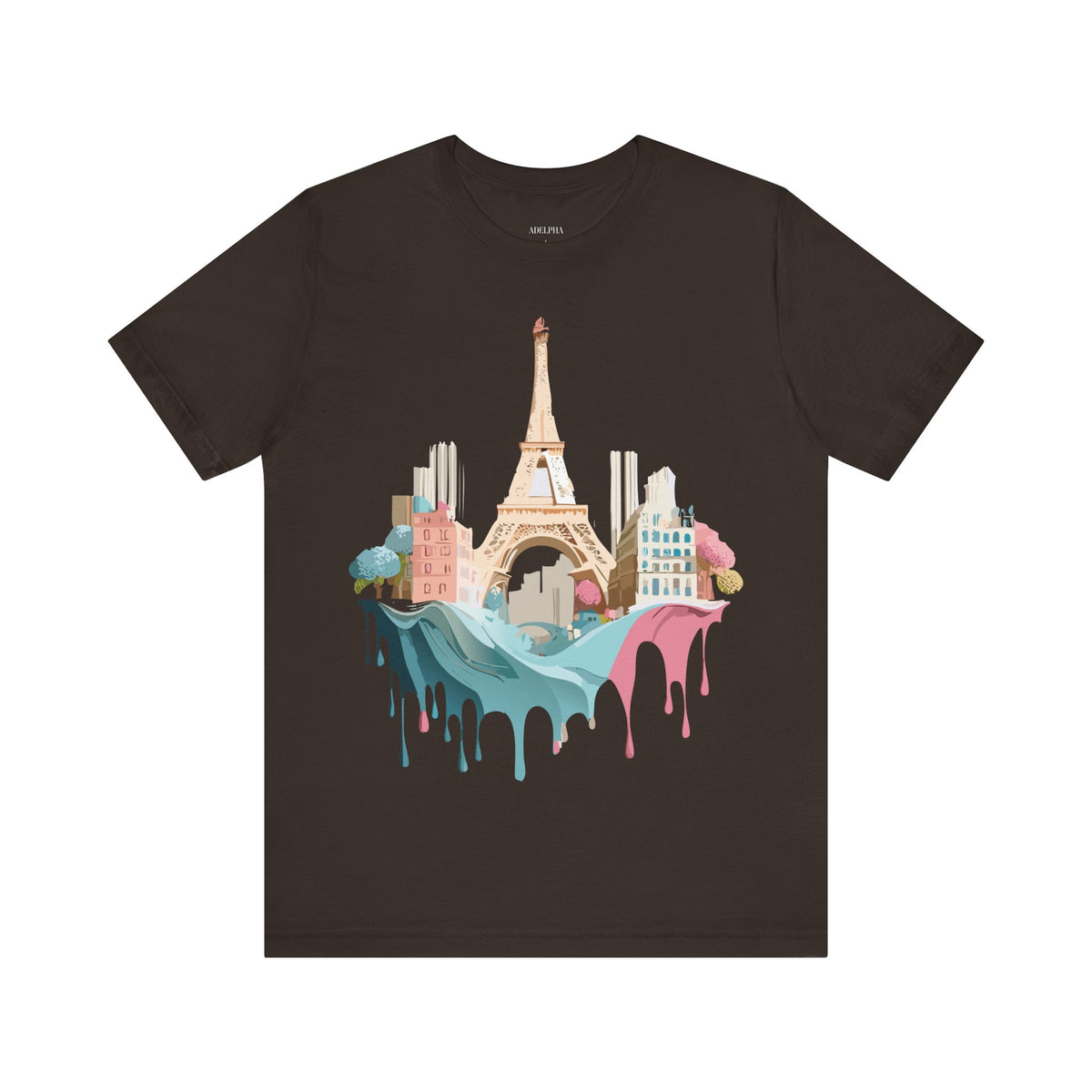 Unisex Cotton Bella+Canvas Tee with Paris