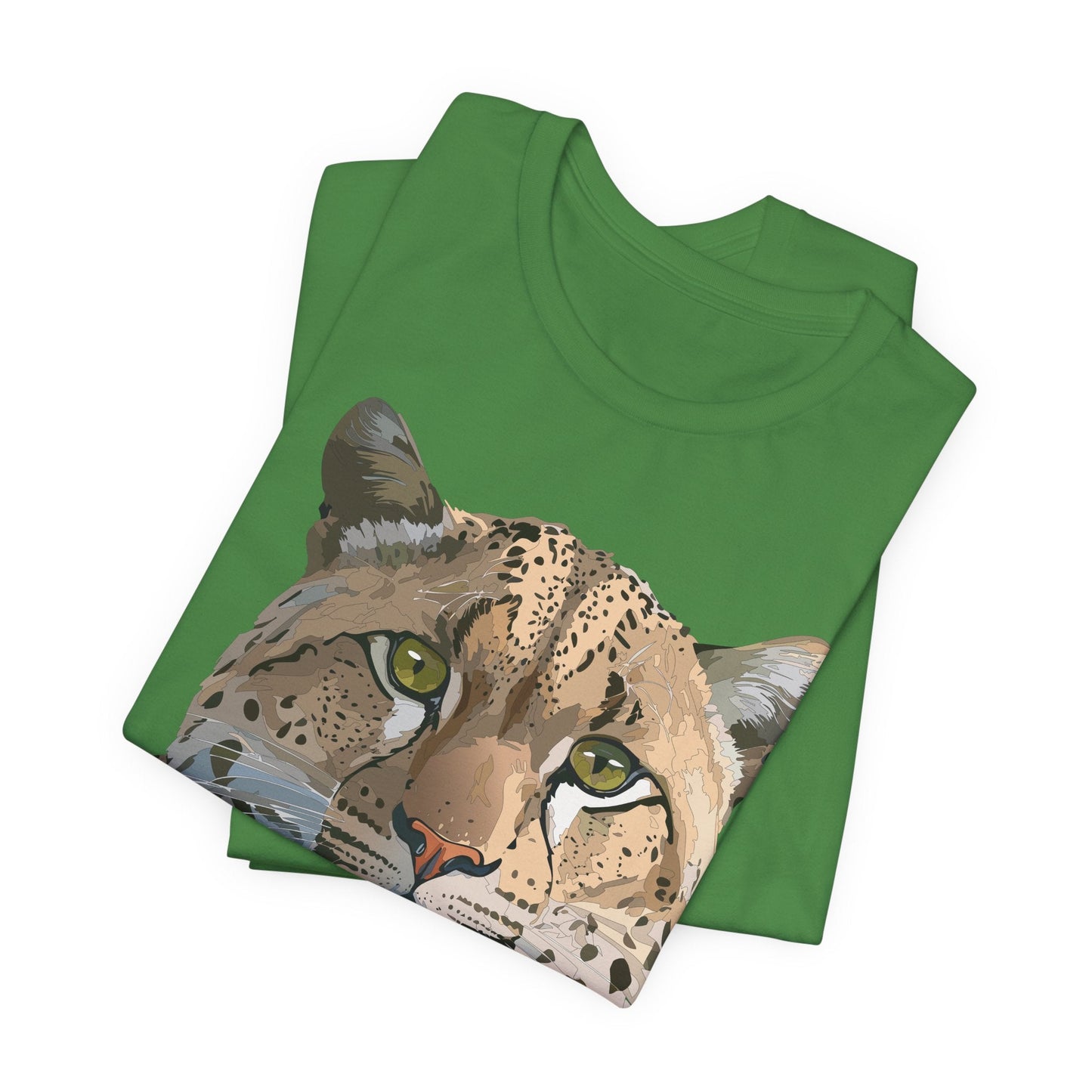 Unisex Animal Shirt With Animals Art Design Tee Short Sleeve Wildlife Print Tee Shirt