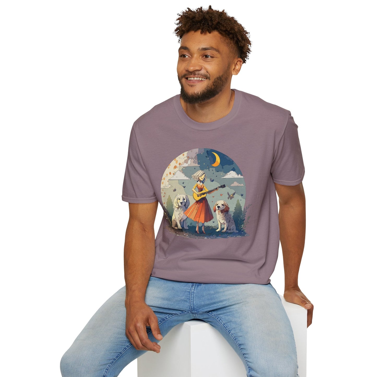 Womens Graphic T Shirts Art Design Tee Softstyle Gildan 64000 100 Percent Cotton