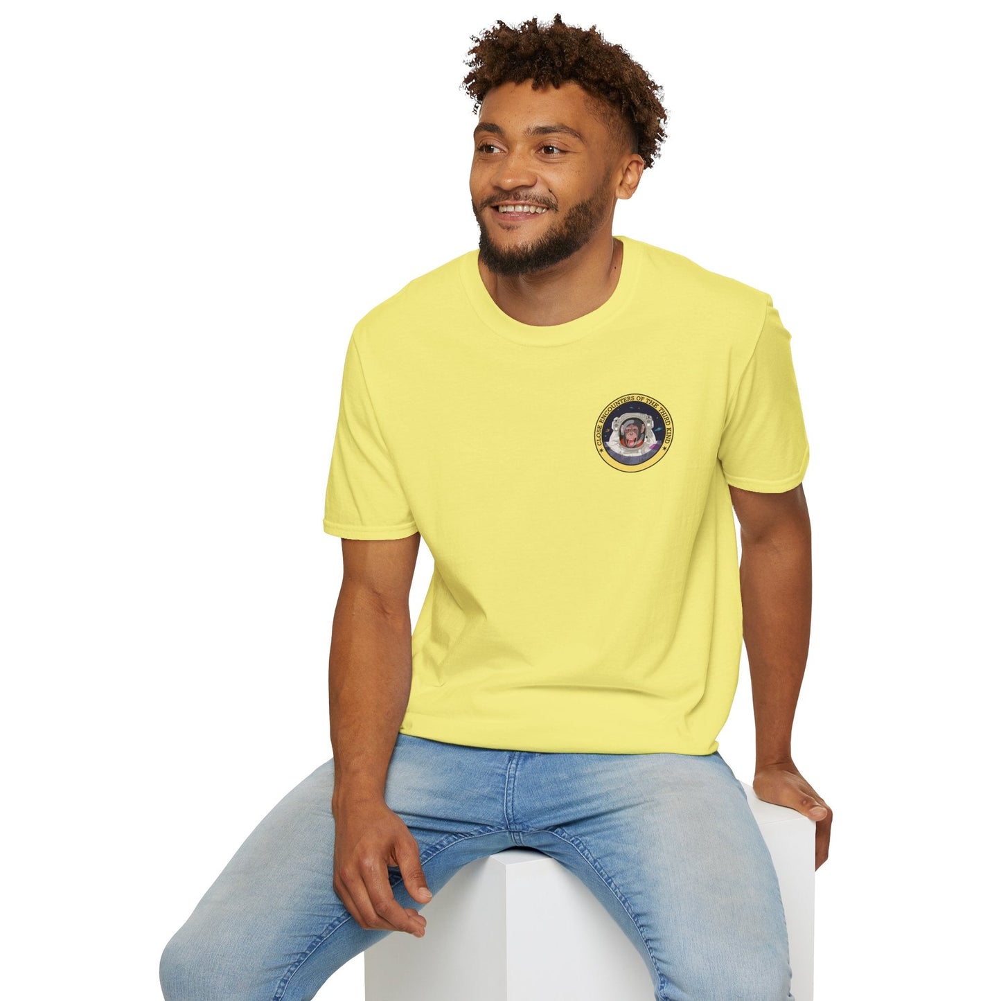 Funny T Shirts UFO Tees Funny Aliens Shirt Small Logo  8