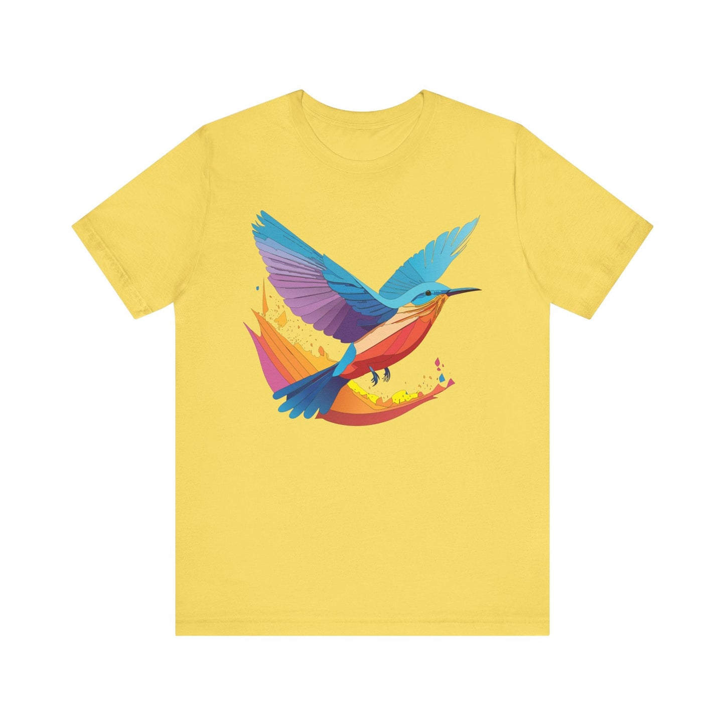 Unisex Animal Shirt Art Design Tee With Wild Animals Print Soft Comfortable Short Sleeve Tee