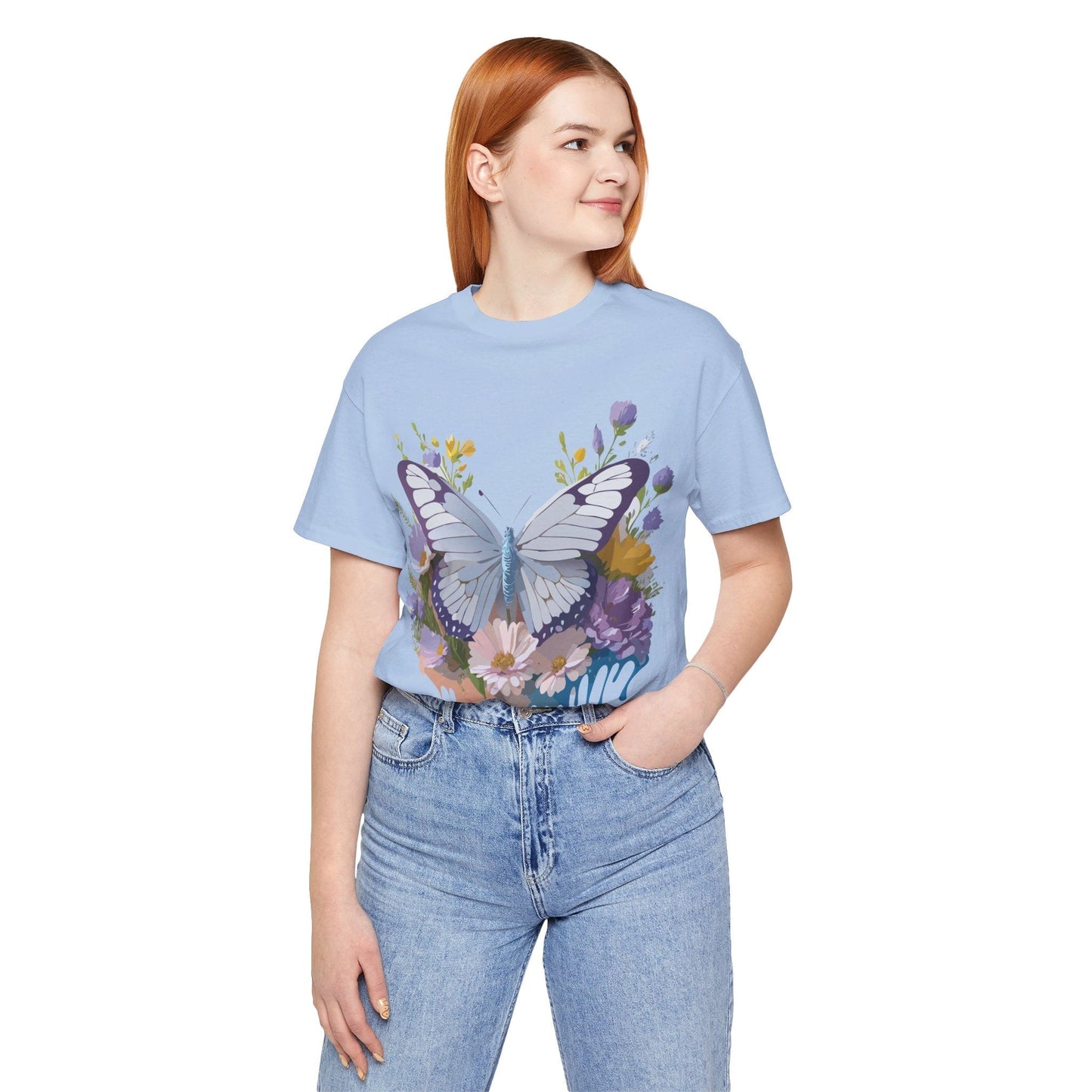 Adelpha Vintage Inspired Graphic Tee Unisex Short Sleeve Shirt
