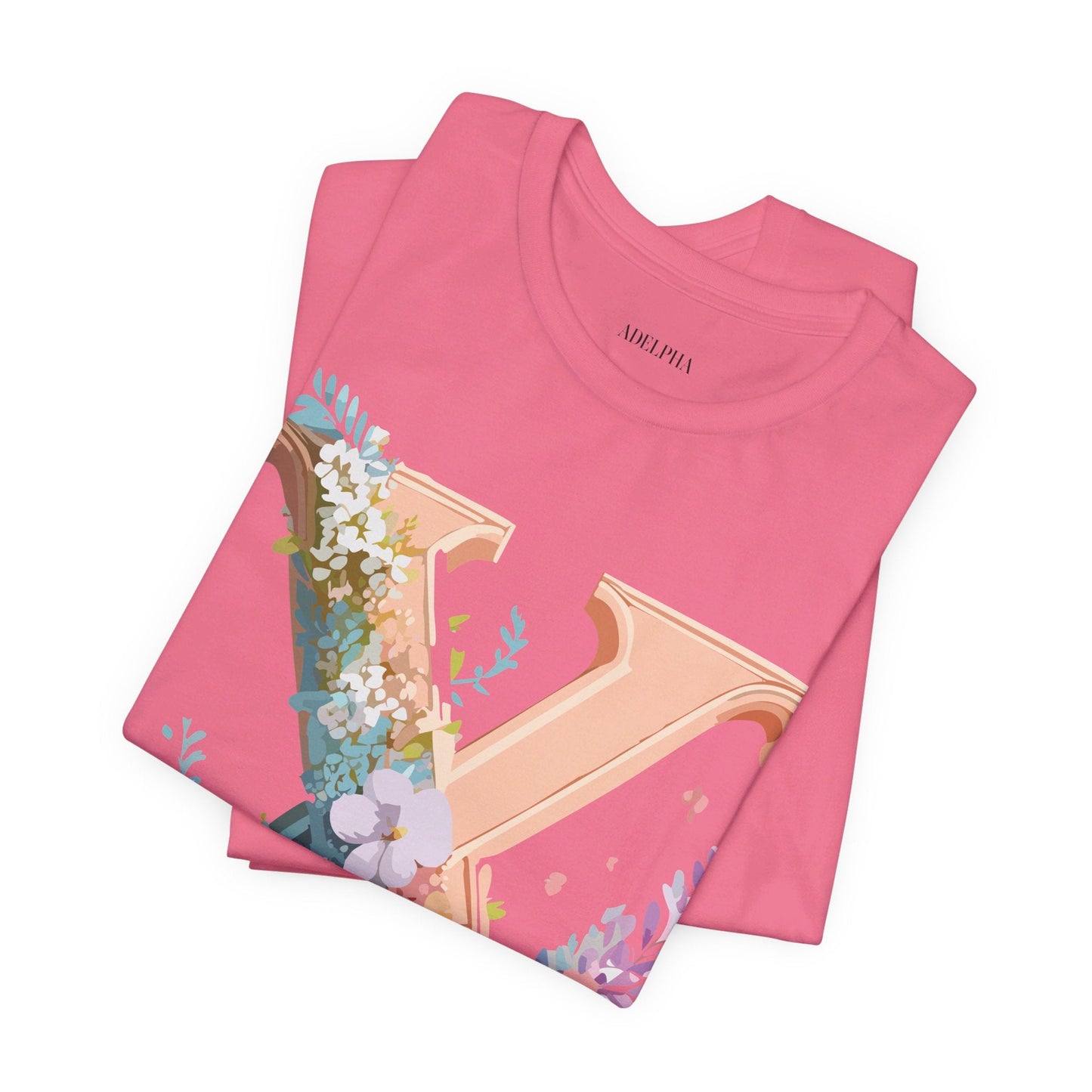 Letter X Shirt Unisex Jersey Graphic Tee By Adelpha With Vintage Inspired Artwork Short Sleeve