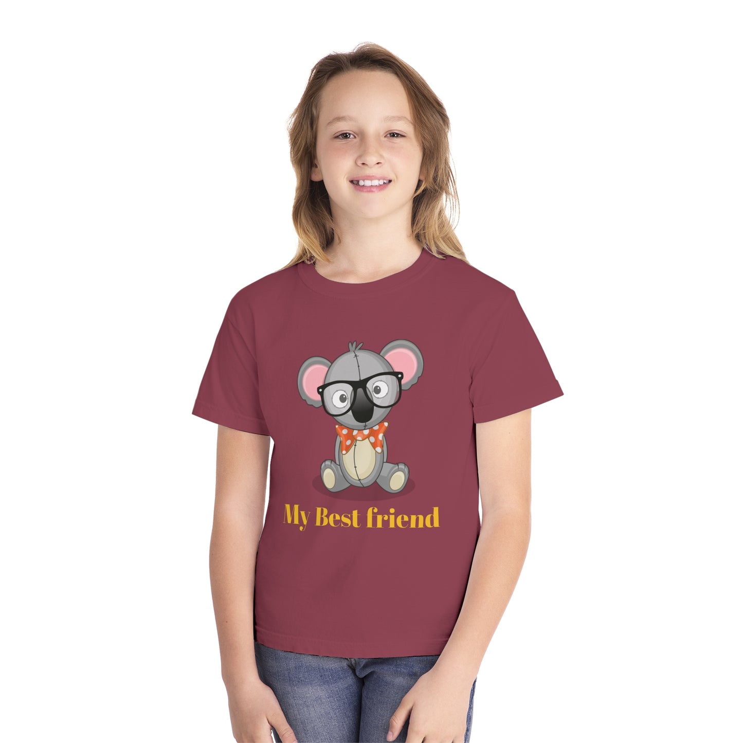 Camiseta juvenil con koala bebé