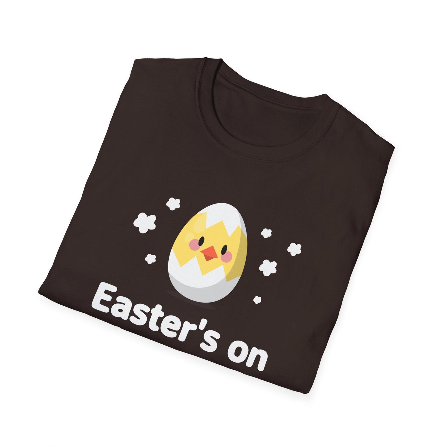 Easter Day T Shirt with Easter Design and Signature Print Unisex Gildan Softstyle Tee One Hundred Percent Cotton