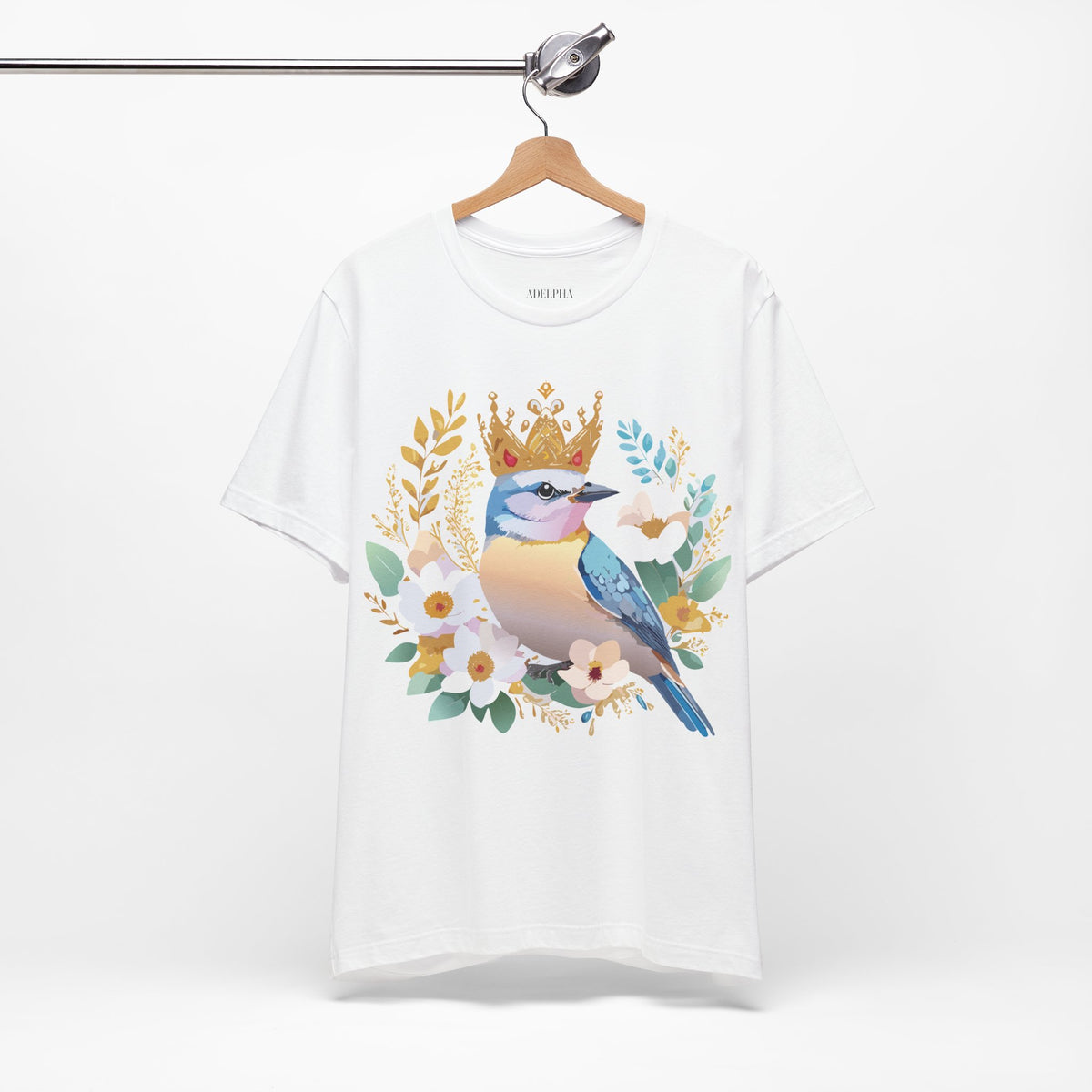 Medallion Graphic Unisex Cotton Bella+Canvas Tee with Art Design d43