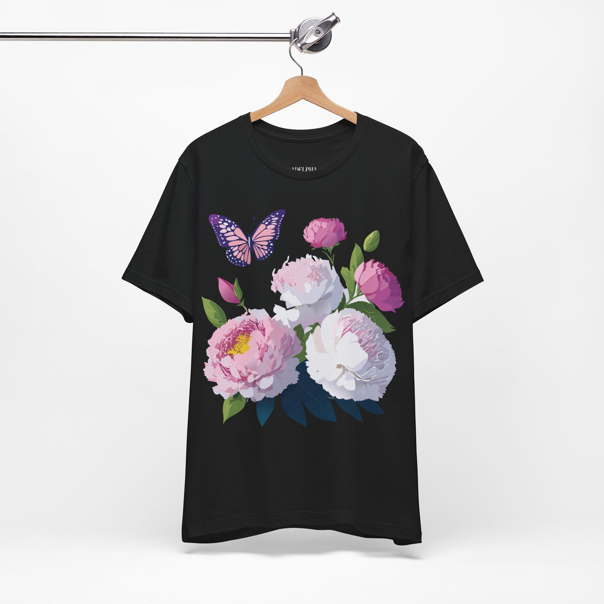 Floral Graphic Tee Shirt - Bella+Canvas Unisex 100 Cotton 40