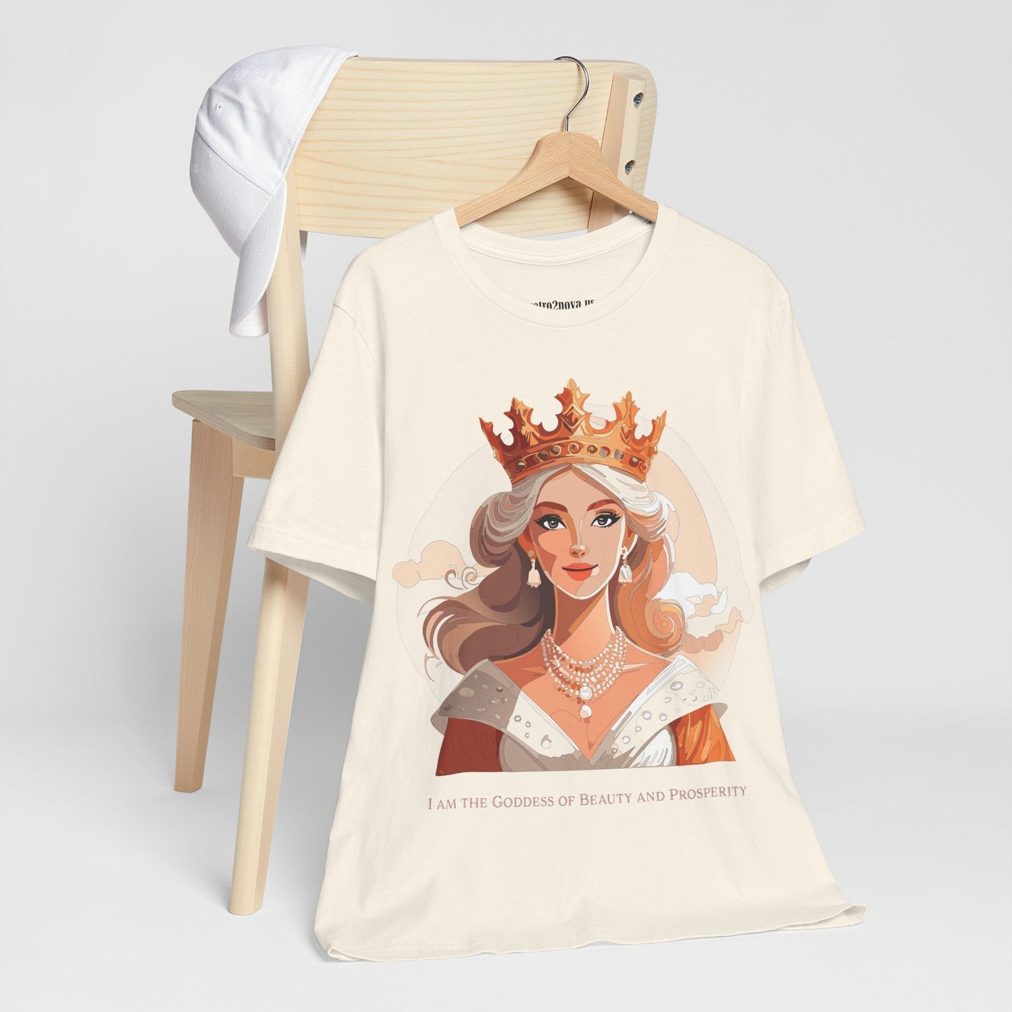 Goddess Graphic Tee Unisex Cotton Short Sleeve With Original Artwork By Retro2Nova