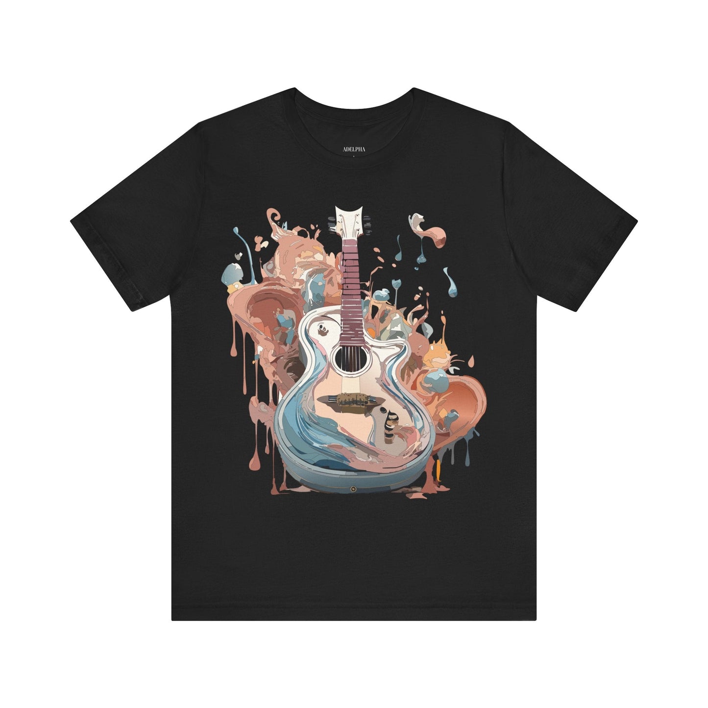 Adelpha Music Graphic Tee for Men and Women Unisex Vintage Inspired Artwork Tee Premium