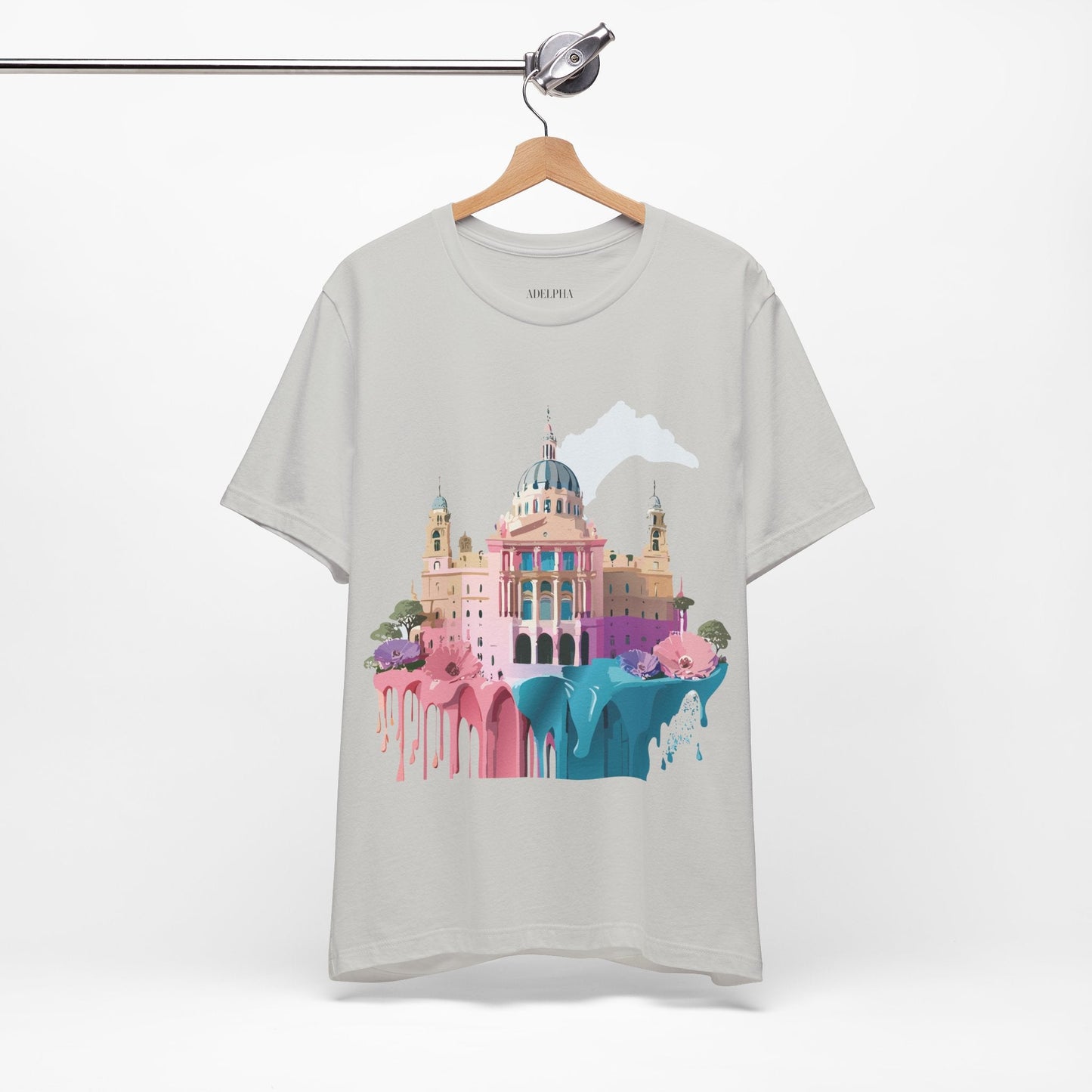Madrid Tourist Shirt Graphic Tee Unisex Vintage Inspired Adelpha Art Design Tee Collection