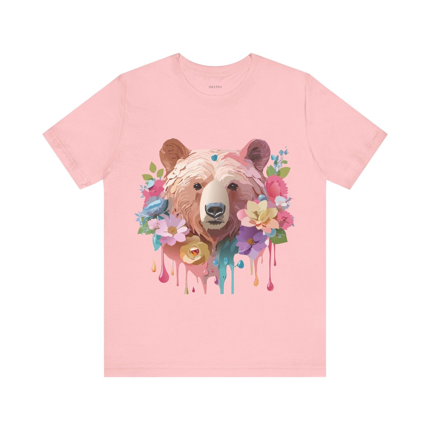 Bear Shirt Graphic Tee Unisex Jersey Short Sleeve Vintage Inspired Adelpha