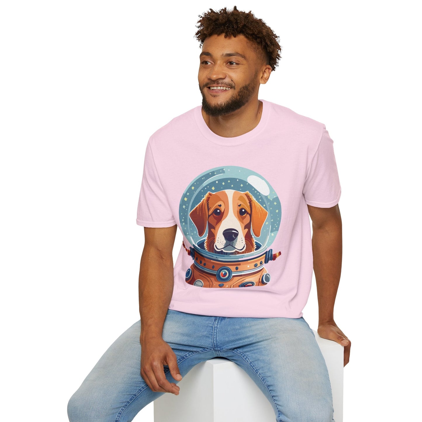 Dog Shirt Unisex Animal Tee Soft Cotton Premium Softstyle Ring Spun Gildan 64000