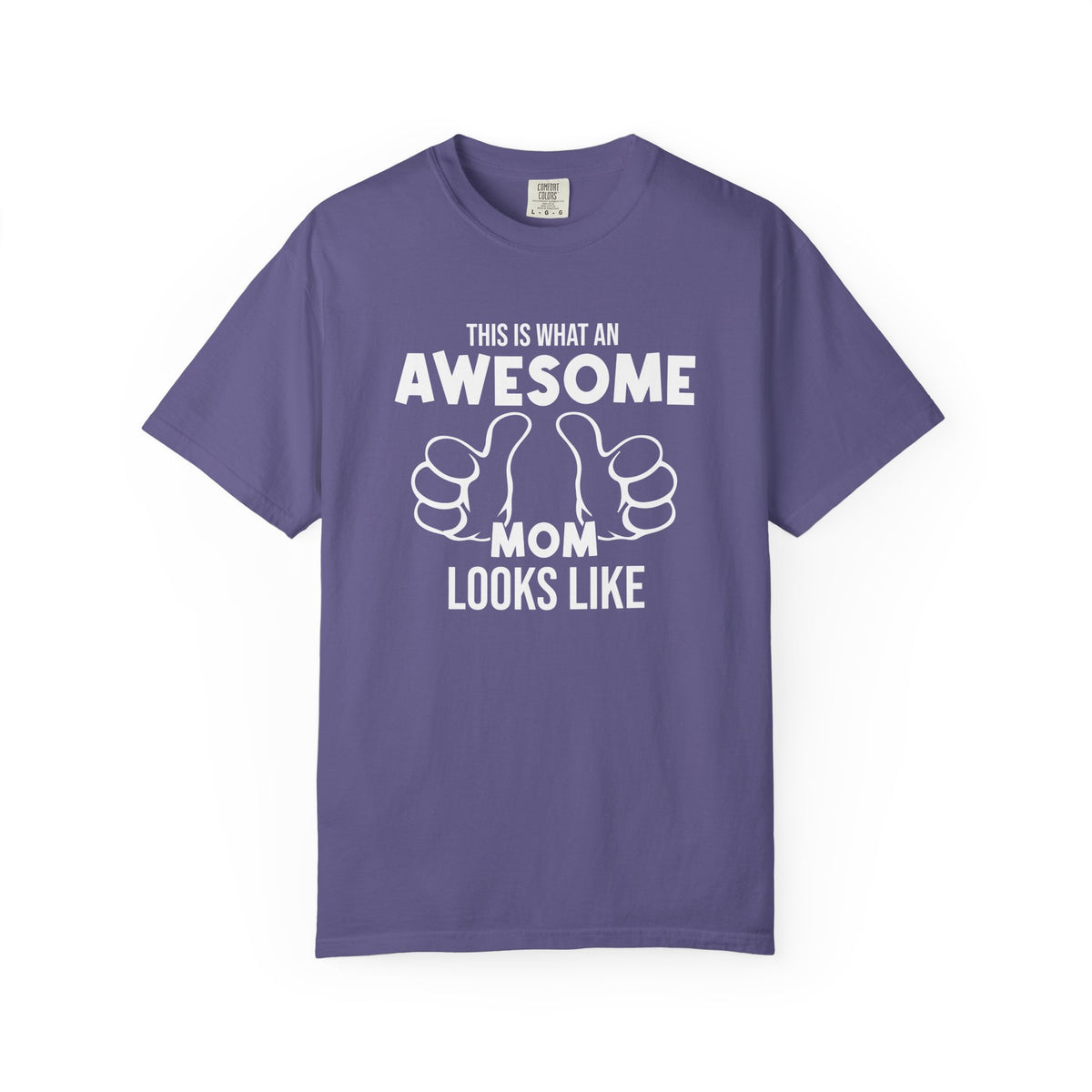 Mom T-shirt Mother's Day Mama Tee Unisex Comfort Colors Garment-Dyed Cotton h25