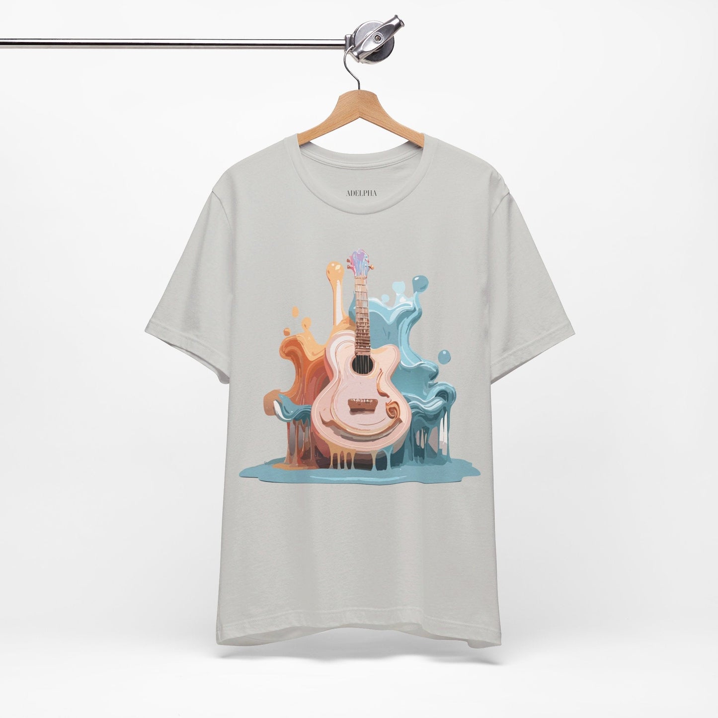 Music Graphic T Shirt Unisex Jersey Short Sleeve Adelpha Art Design Tee Vintage Inspired Artwork