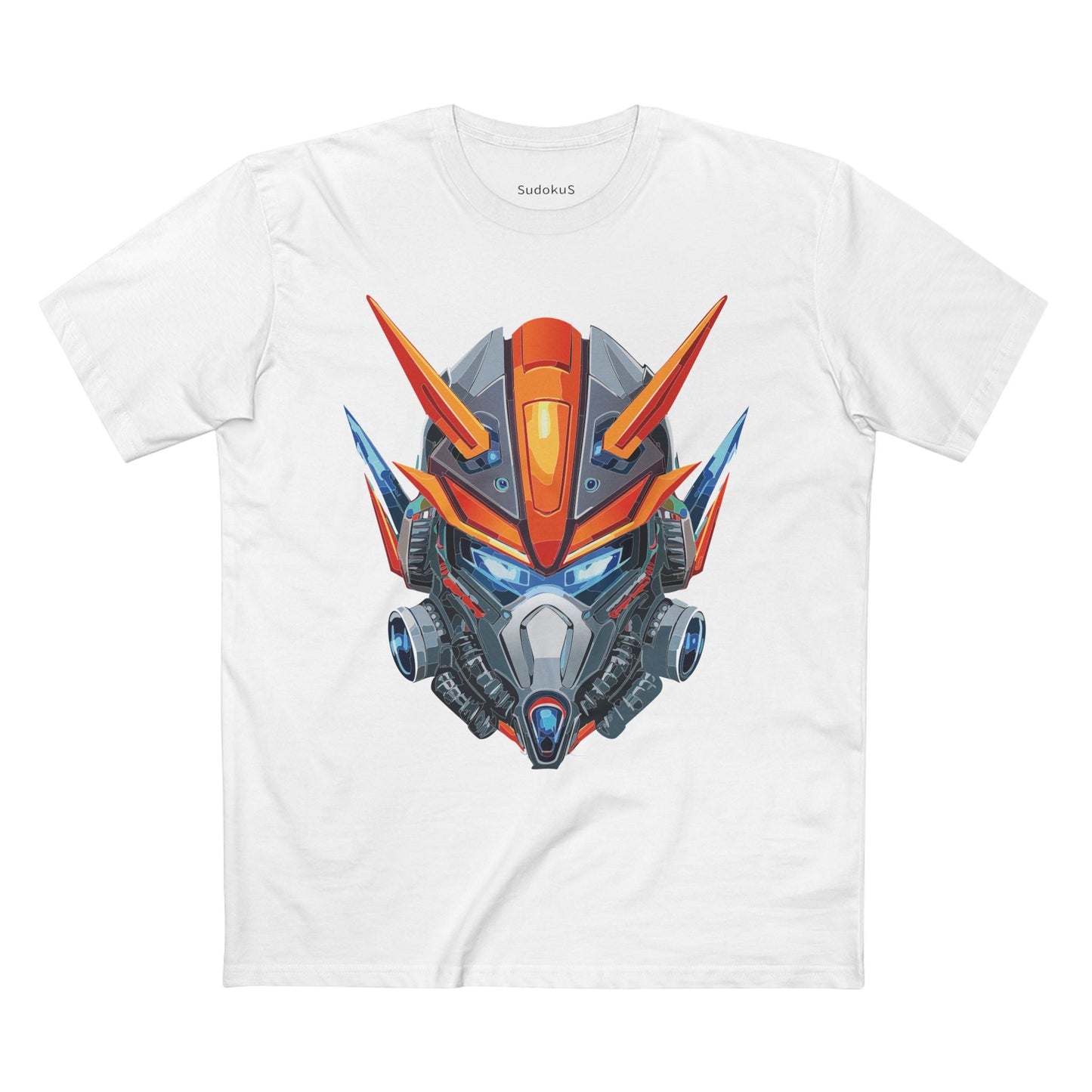 Cyborg Robot Graphic Unisex 100 Cotton Staple Tee 15