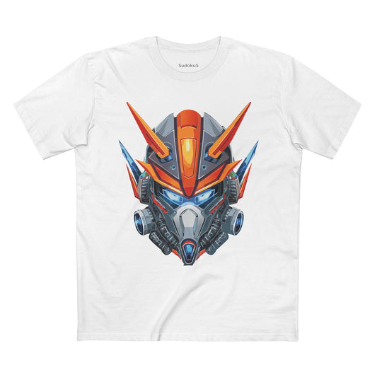 Cyborg Robot Graphic Unisex 100 Cotton Staple Tee 15