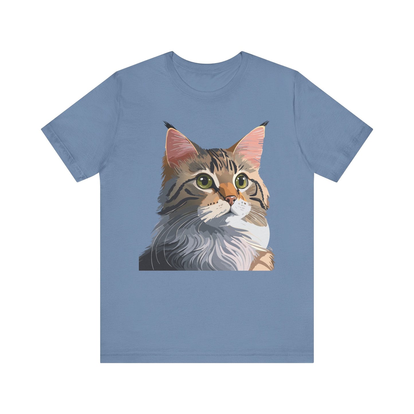 Unisex Animal Shirt Art Design Tee With Wild Animals Short Sleeve Comfort Wear Everyday