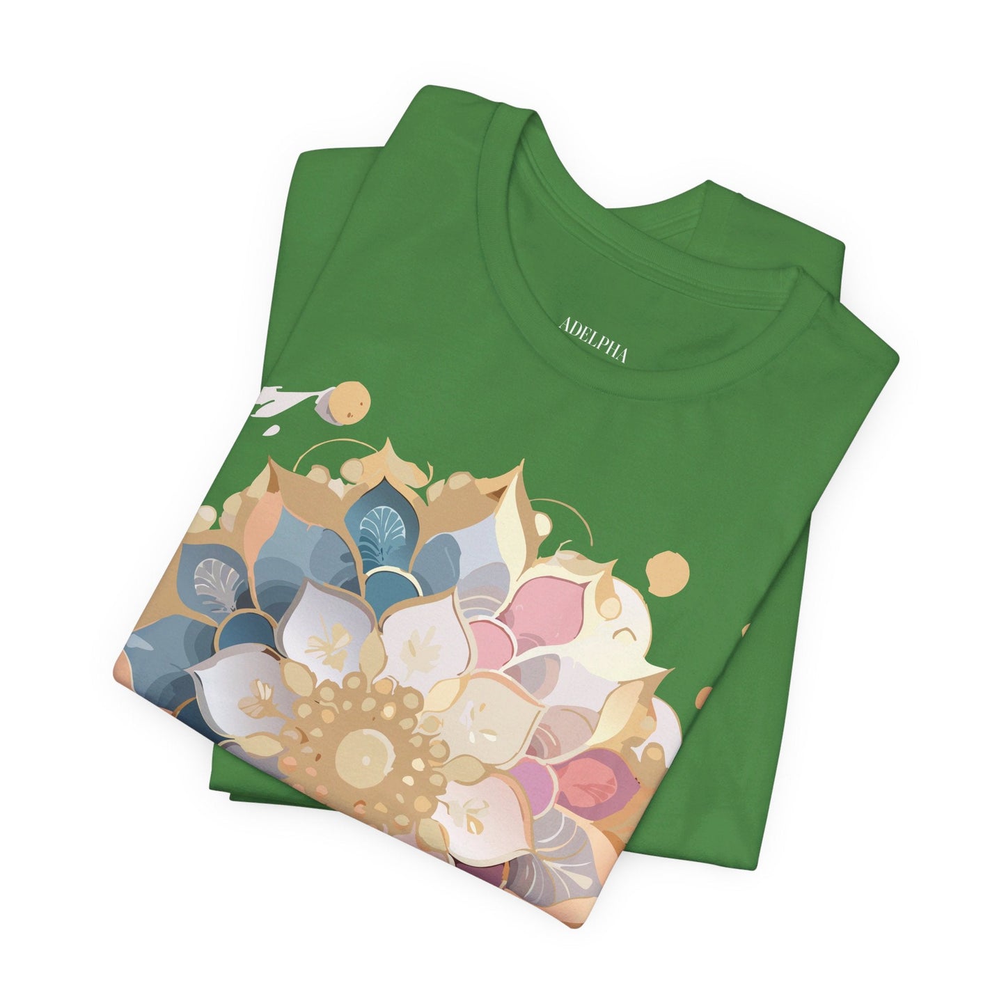 Mandala Graphic Tee Unisex Jersey Short Sleeve From Adelpha Vintage Inspired Artwork