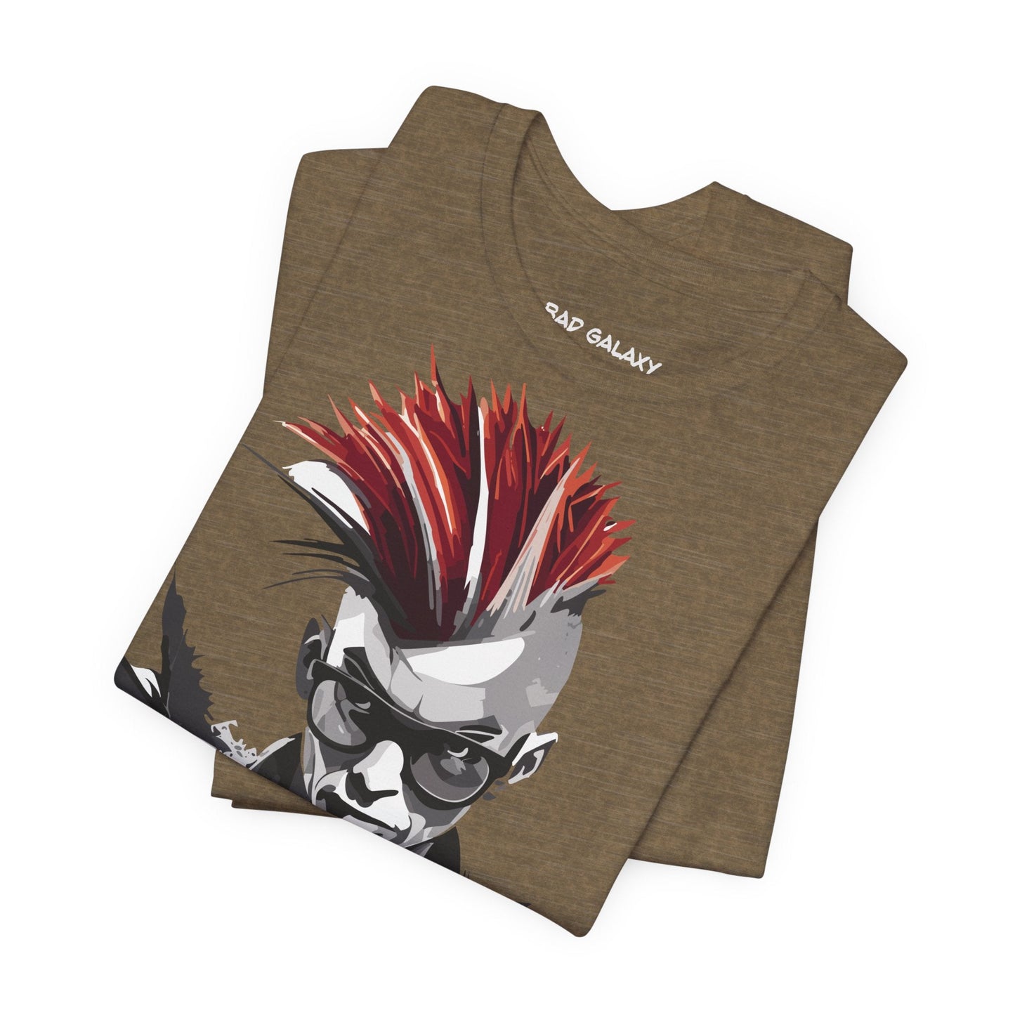 Punk Rock Tee Shirt Made To Order In USA With 100 Percent Cotton And Eco Friendly Inks