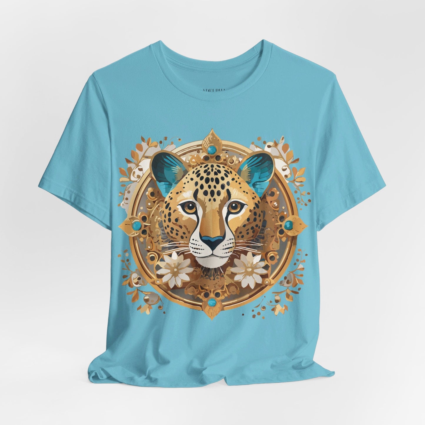 Medallion Shirt Graphic Tee Unisex Short Sleeve Vintage Inspired Artwork By Adelpha