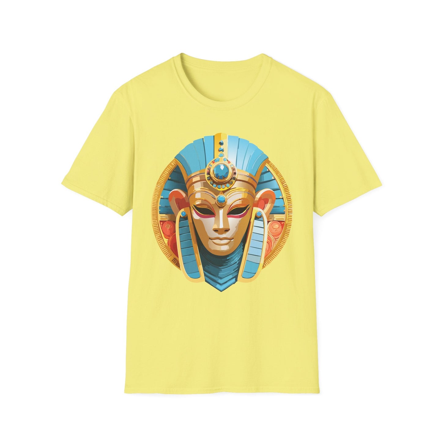 Mask Tee Shirt Unisex Softstyle Short Sleeve Art Design T Shirt 100 Percent Ring Spun Cotton