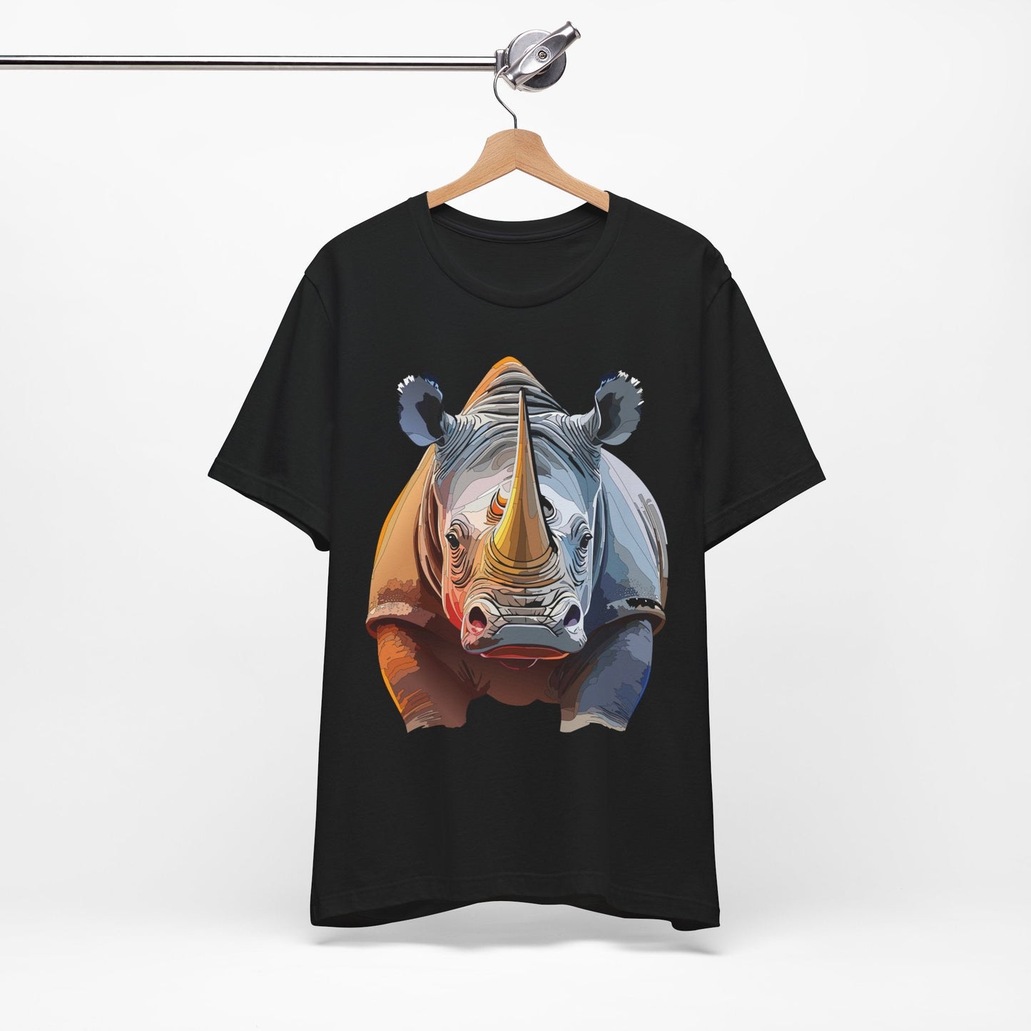 Unisex Animal Graphic Tee Shirt With Art Design Wild Animals Shirt Gildan Softstyle Cotton