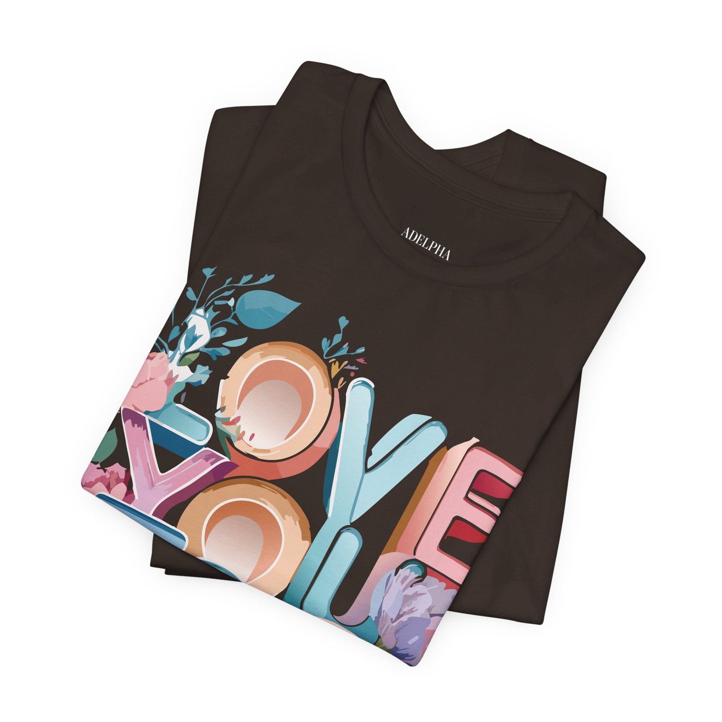 Adelpha Valentine Graphic T Shirt Unisex Jersey Short Sleeve Vintage Inspired Art Design