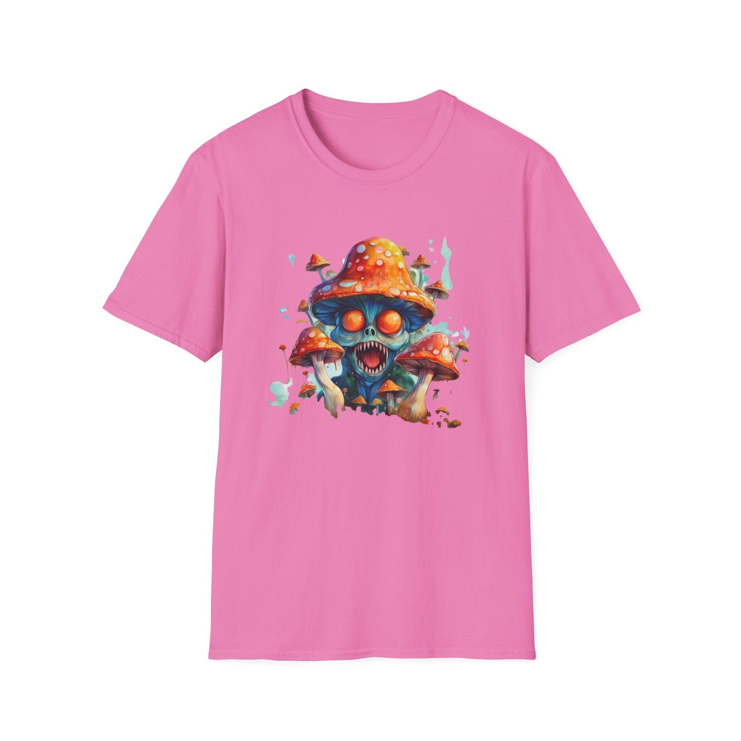 Mashroom Tee Shirt Unisex Softstyle 64000 Graphic Tee Funny Mashroom Design Gift