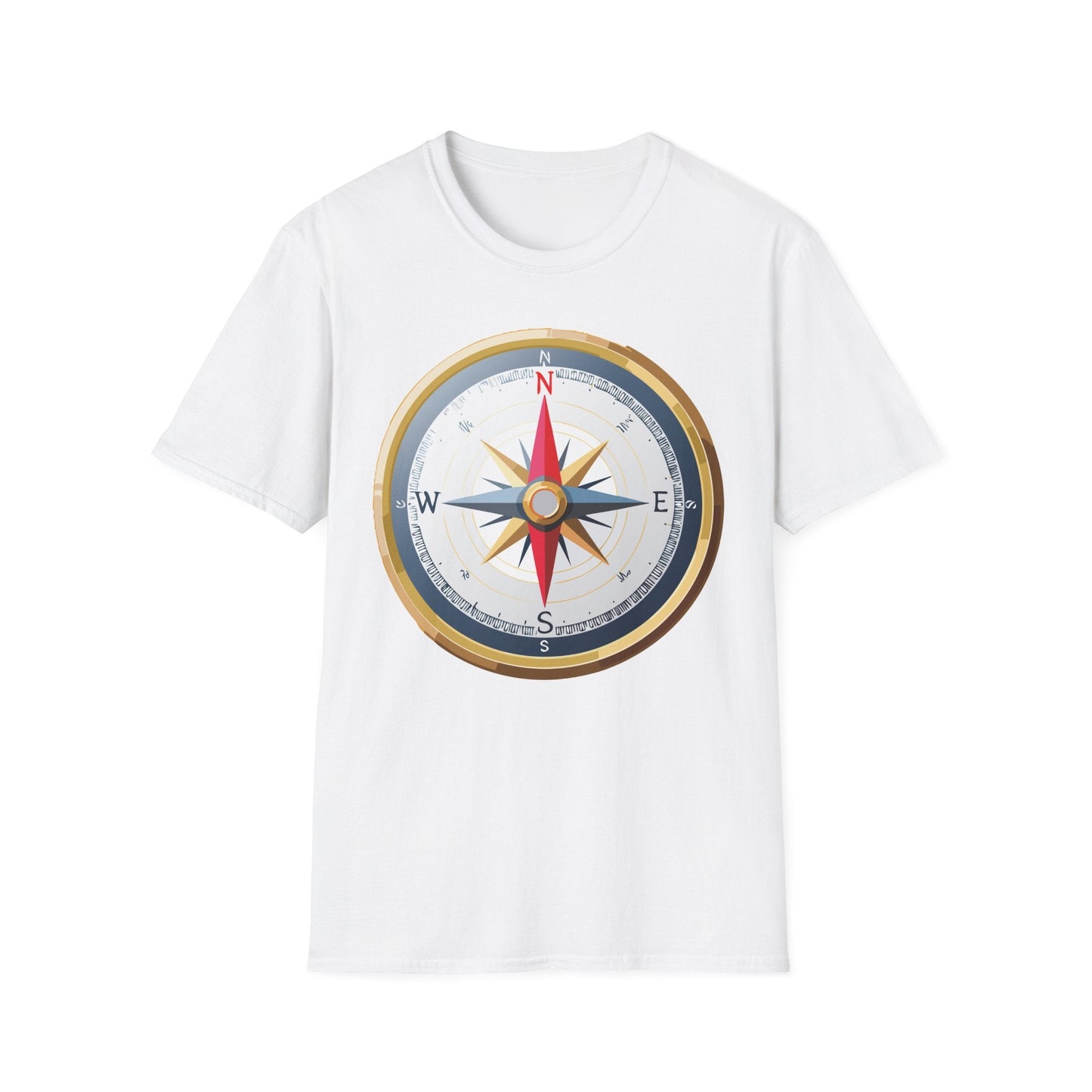 Compass Navigator Graphic Tee Unisex 100 Cotton 22