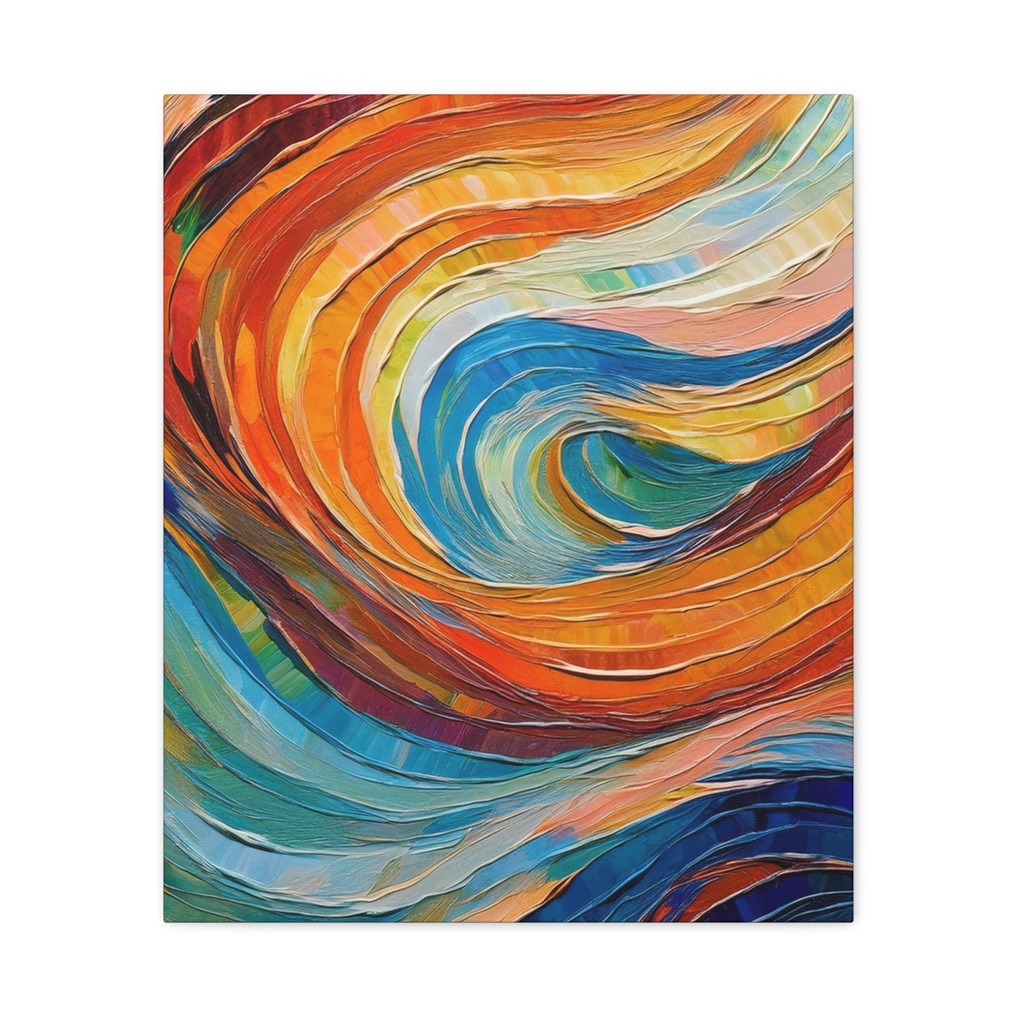 Abstract Oil Painting Print Canvas 20x24,20x30,24x30 24x32,24x36,30x40 32x48,36x48,40x60 Pine-Wood Inner Frame ABS-97