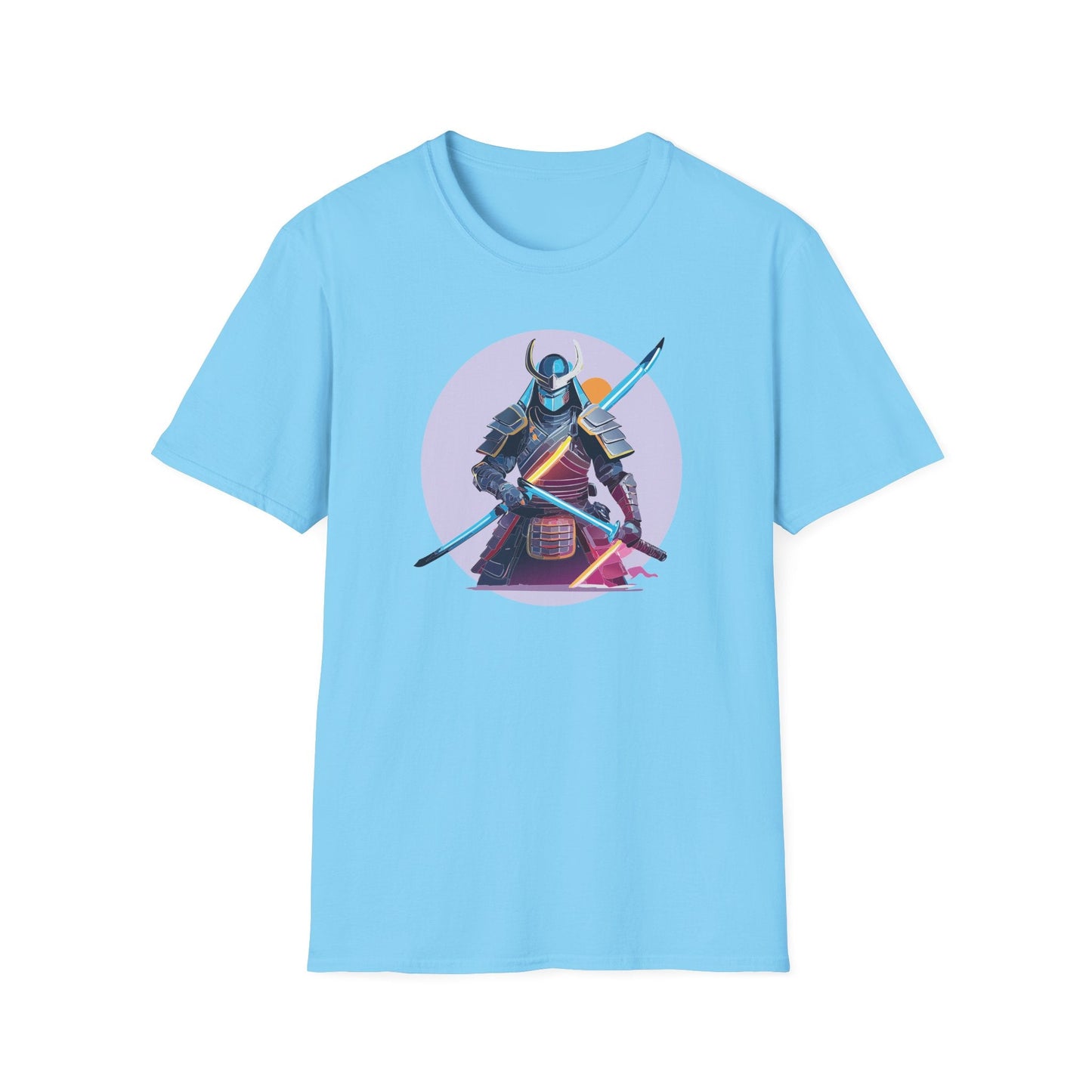 Samurai Shirt Unisex Gildan Softstyle Tee 100 Percent Cotton Lightweight Comfort