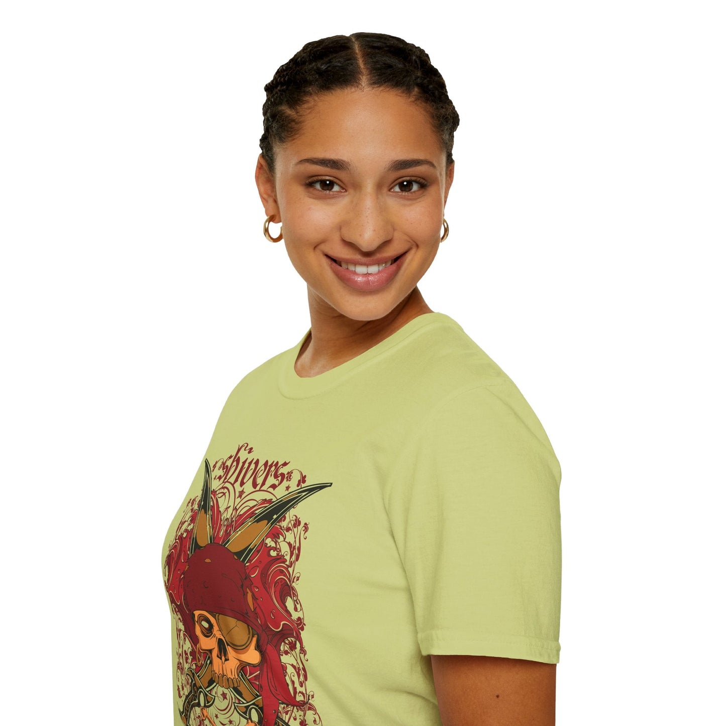 Art Design Graphic Tee Unisex Softstyle 64000 100 Percent Cotton Ring Spun For Art Lovers