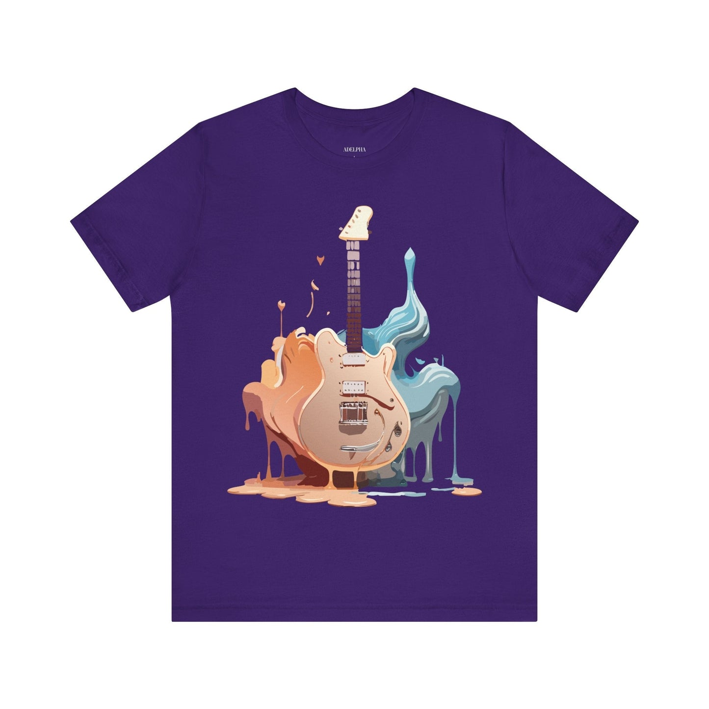 Adelpha Vintage Inspired Graphic Music T Shirt Unisex Short Sleeve Tee For Everyday Wear
