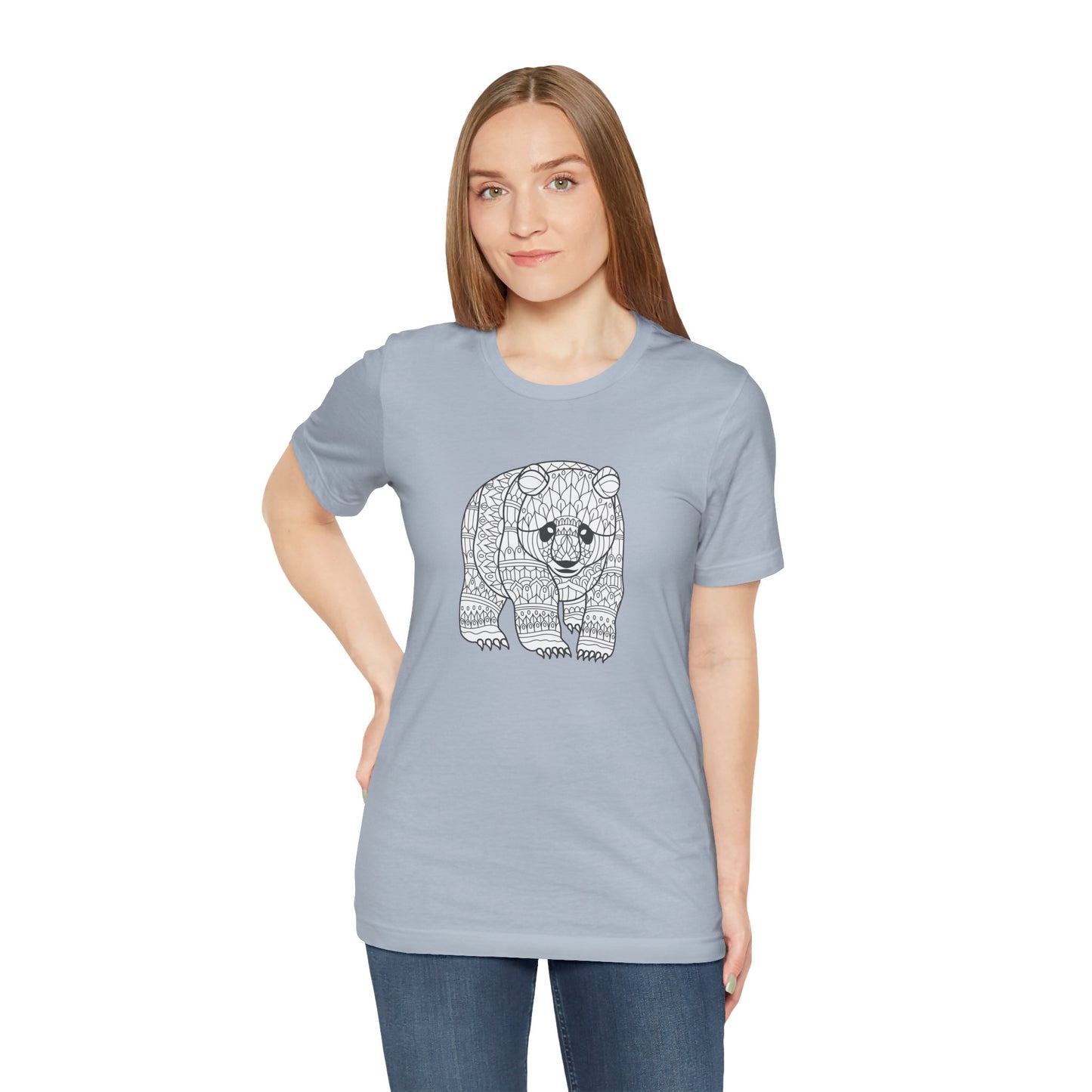 Unisex Tee Shirt with animals Print