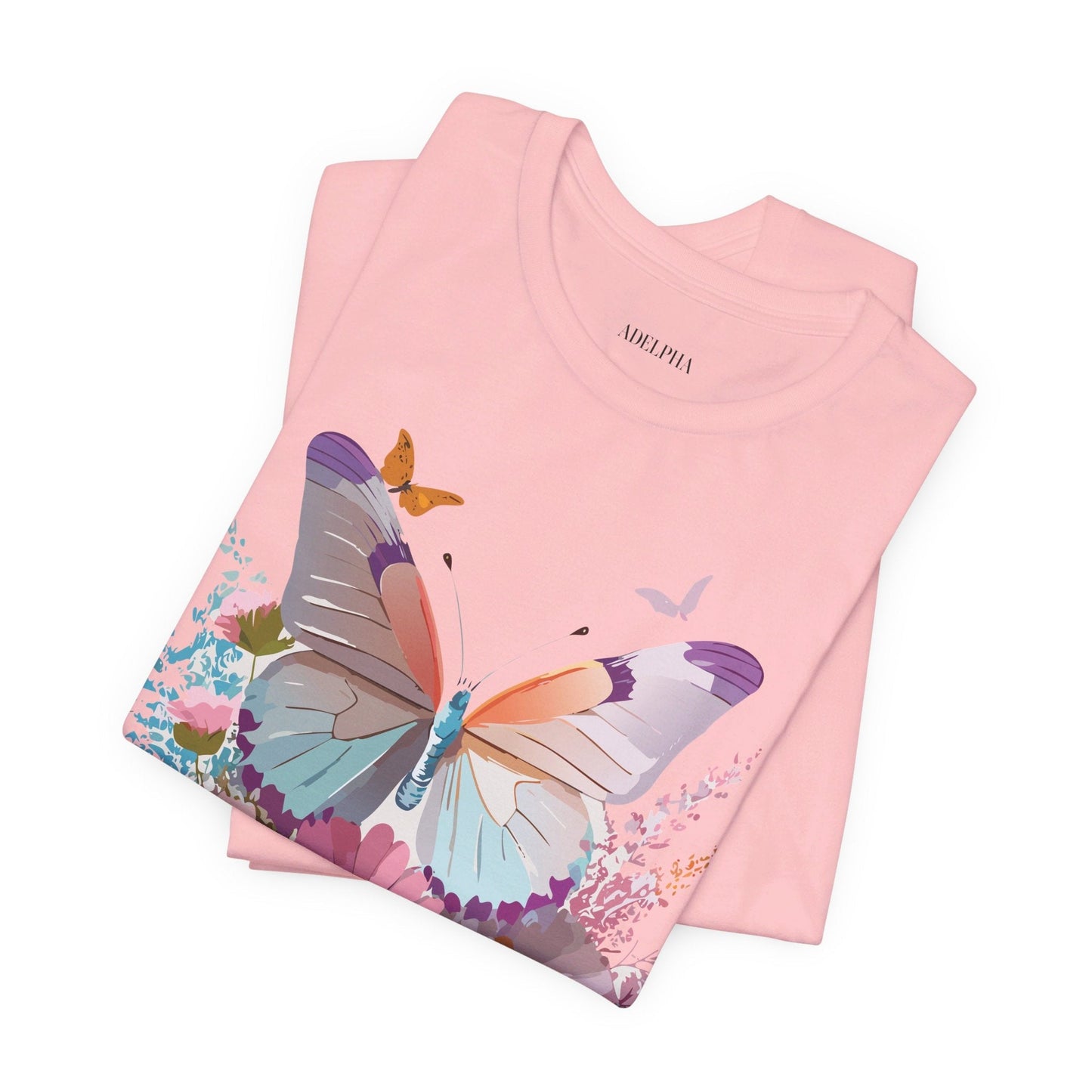 Butterfly Graphic Tee Adelpha Vintage Inspired Unisex Short Sleeve Shirt