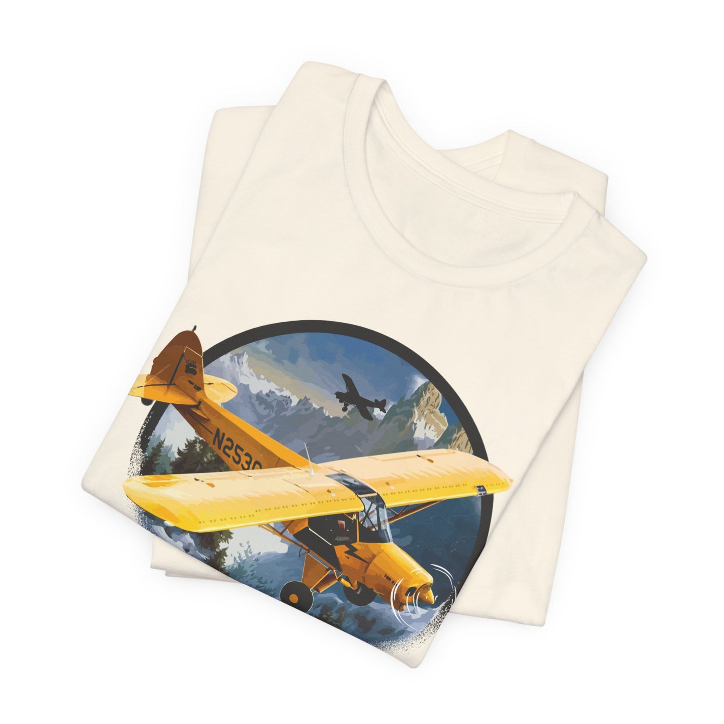 Retro Plane Graphic Design Tee, Plane Shirt, Vintage Tees, Art Design T-Shirt, Graphic Tee, Retro Art Shirts