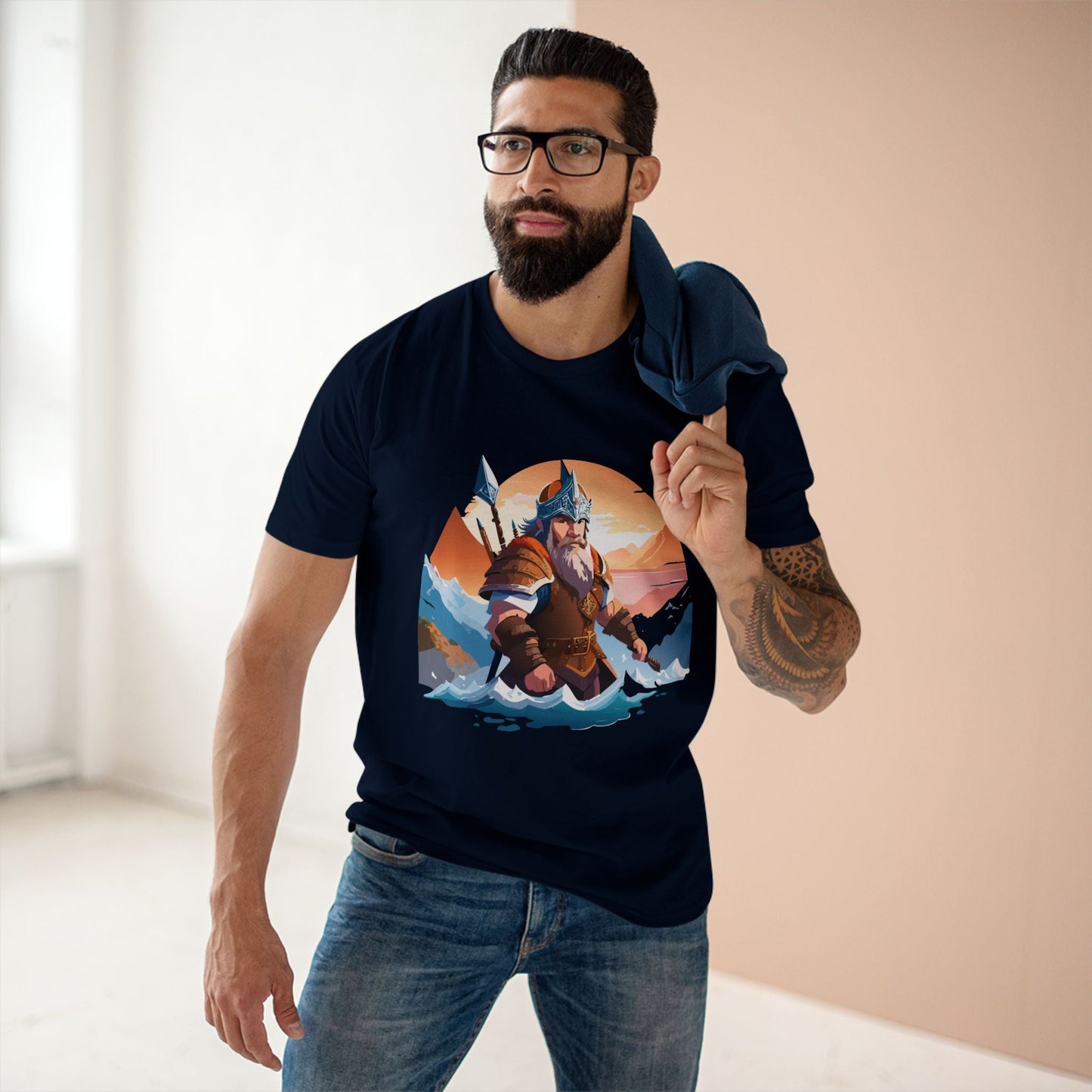 Viking Graphic Unisex 100 Cotton Staple Tee 26