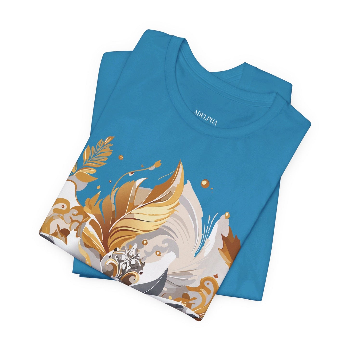 Adelpha Premium Graphic Tee Unisex Short Sleeve Jersey Shirt With Vintage Inspired Artwork