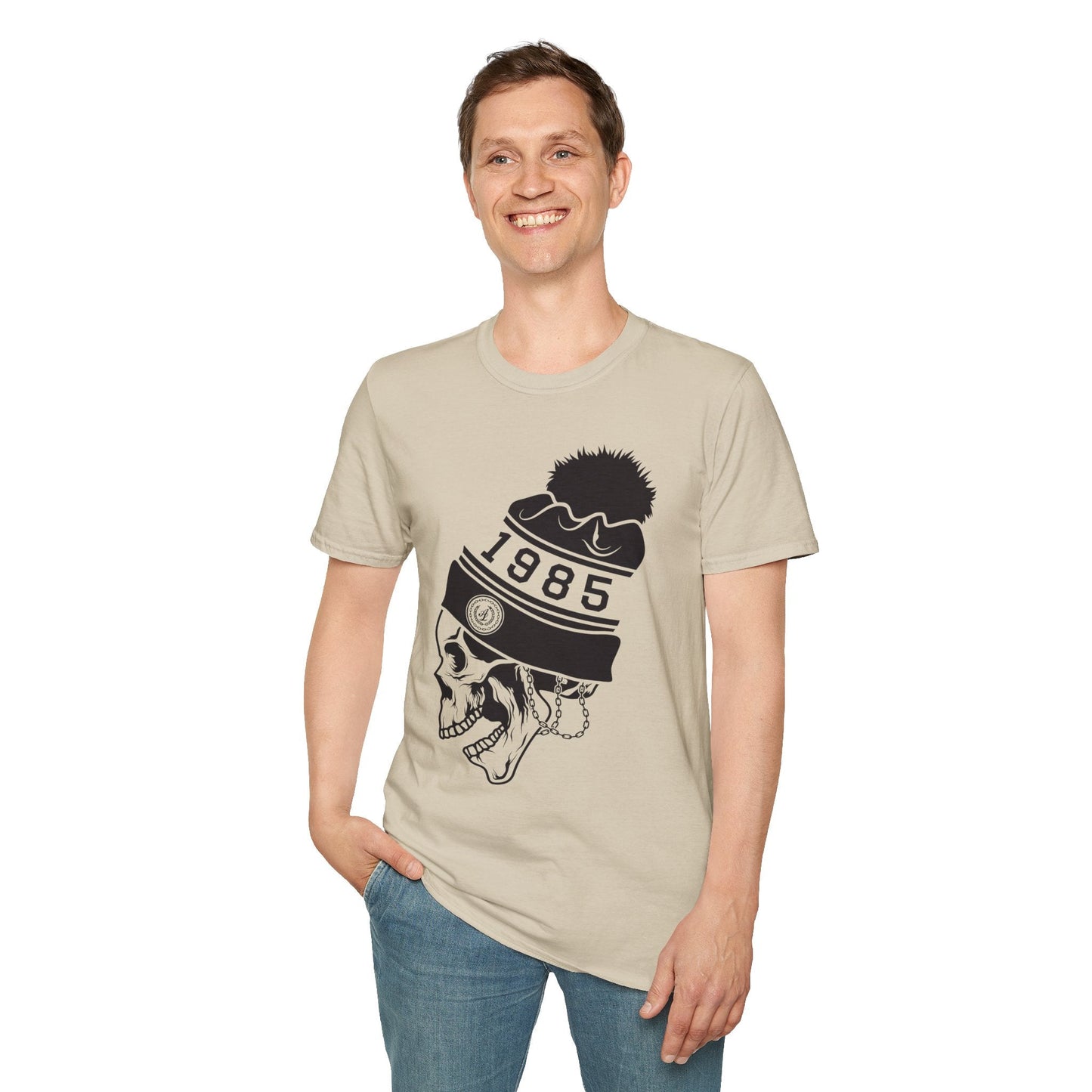 Cartoon Animation T Shirt Unisex Gildan Softstyle 64000 Tee With Art Design Funny Graphic