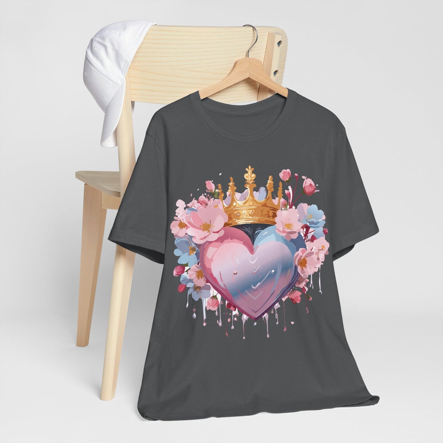 Valentine Graphic Tee Unisex Vintage Inspired Art From Adelpha Premium Jersey Short Sleeve Shirt