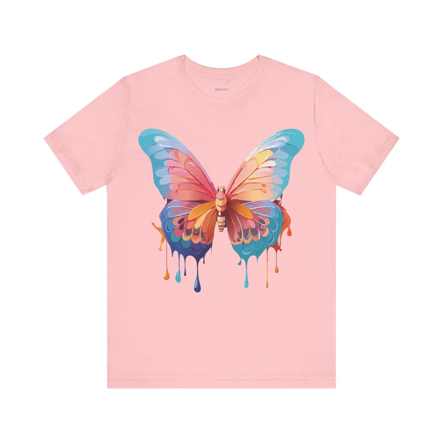 Butterfly Graphic Tee By Adelpha Unisex Short Sleeve Jersey Shirt