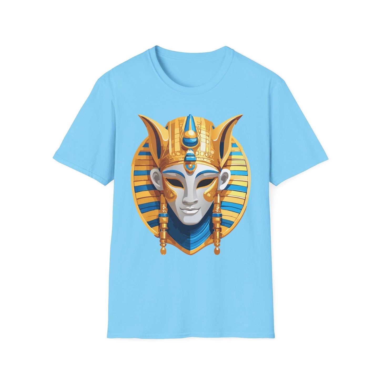 Mask Tee Shirt Unisex Masquerade Design Artwork Gildan Softstyle 64000 Cotton Tee