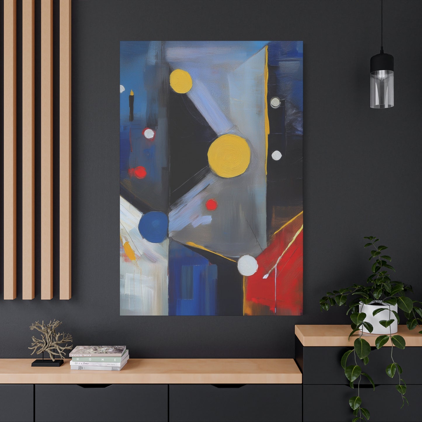 Abstract Oil Painting Print Canvas 20x24,20x30,24x30 24x32,24x36,30x40 32x48,36x48,40x60 Pine-Wood Inner Frame ABS-163