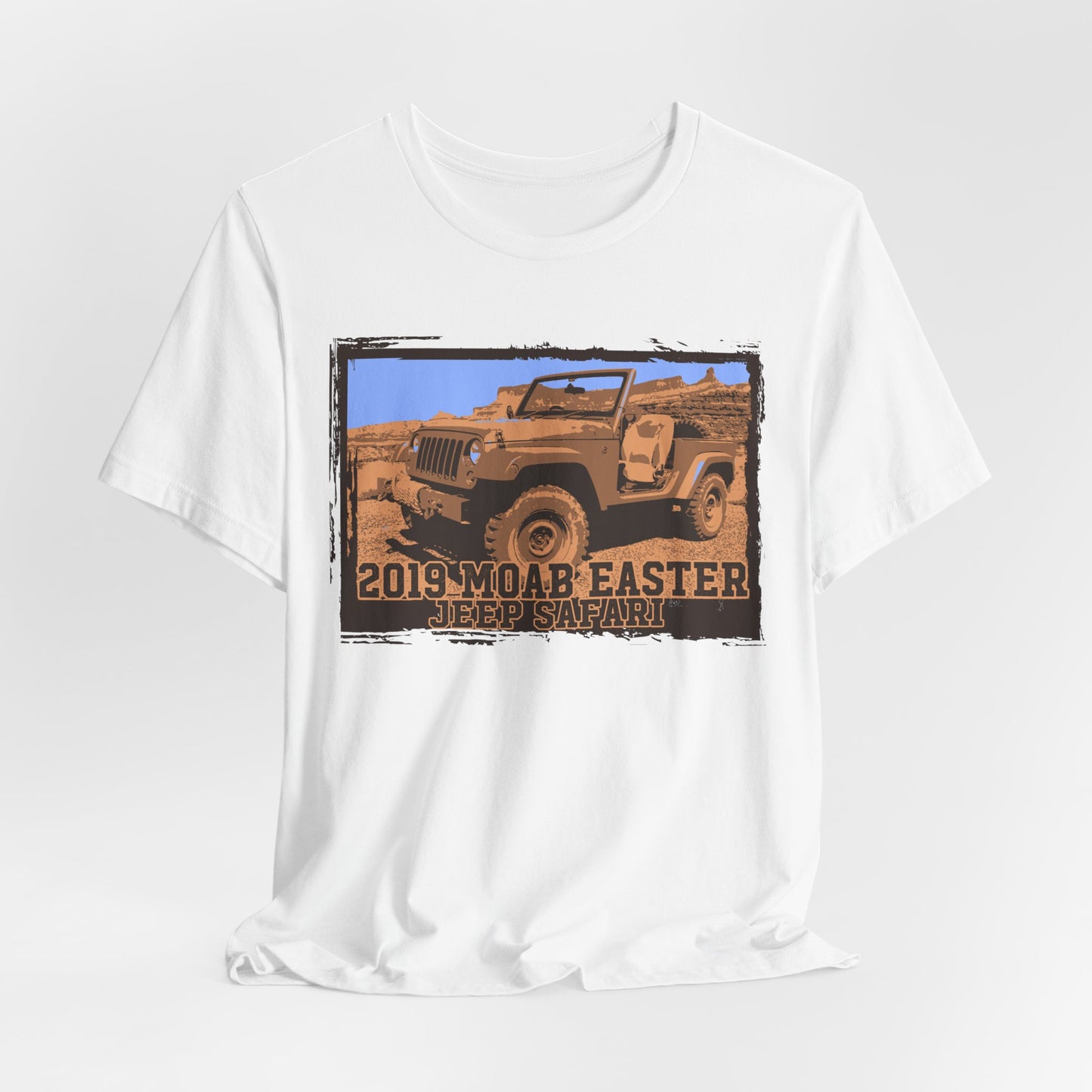 Moab Easter Safari Graphic Design Tee, Moab Easter Shirt, Vintage Tees, Art Design T-Shirt, Graphic Tee, Retro Art Shirts