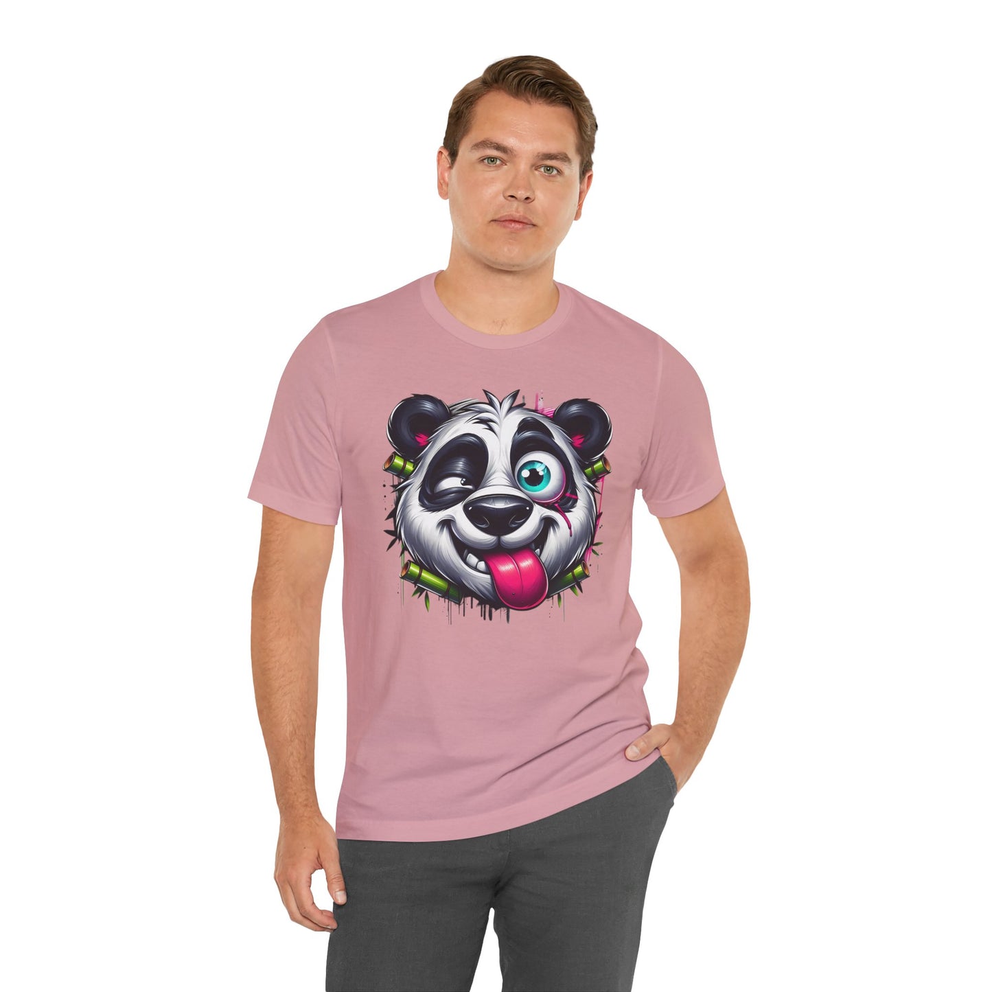 DiDi Panda Shirt, Funny Animal T-Shirt, Cartoon Top, Funny Panda Tee Shirt, Animal Tees, Art Design T-Shirt, Graphic Tee
