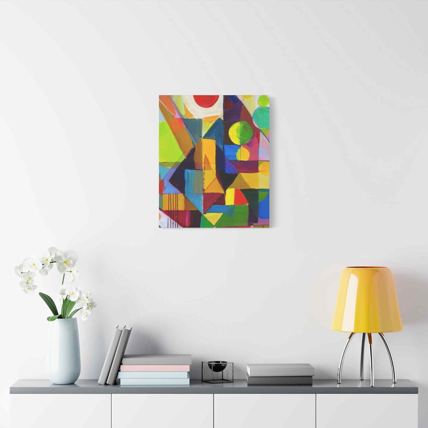 Abstract Painting Print Canvas 20x24,20x30,24x30, 24x32,24x36,30x40, 32x48,36x48,40x60 Pine-Wood Inner Frame ABS-6