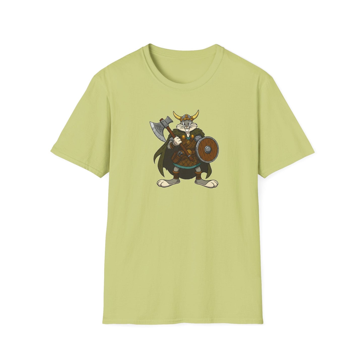 Bugs Bunny T Shirt Cartoon Design Unisex Graphic Tee Gildan Softstyle 64000 Animation Artwork