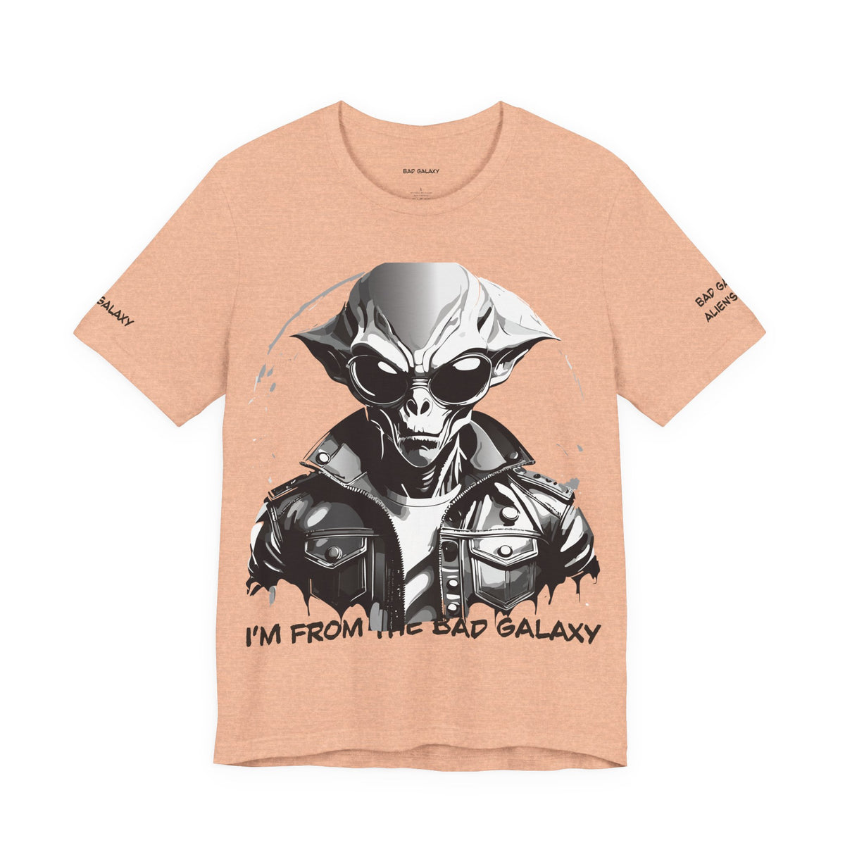 Alien Graphic Unisex Cotton Bella+Canvas Tee with Art Design b76