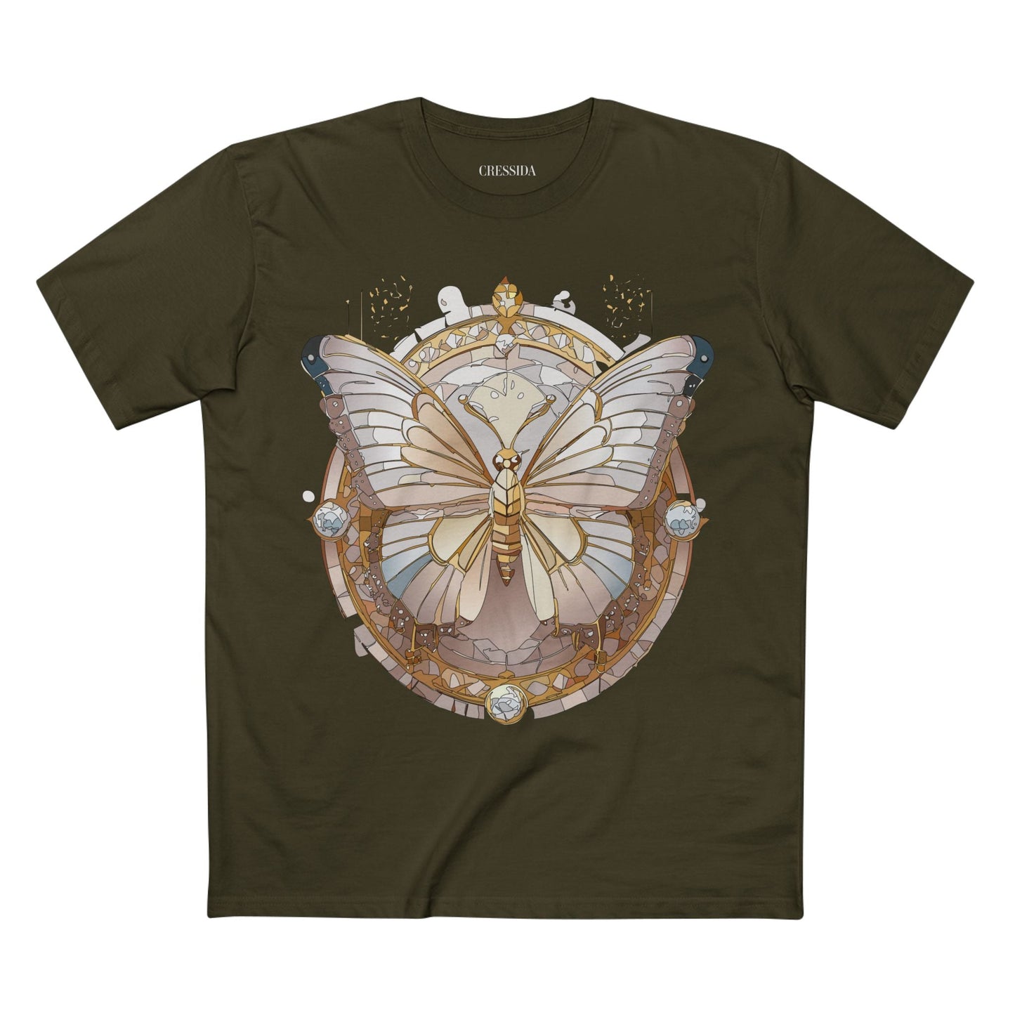 Butterfly Graphic Design Unisex 100 Cotton Tee 7