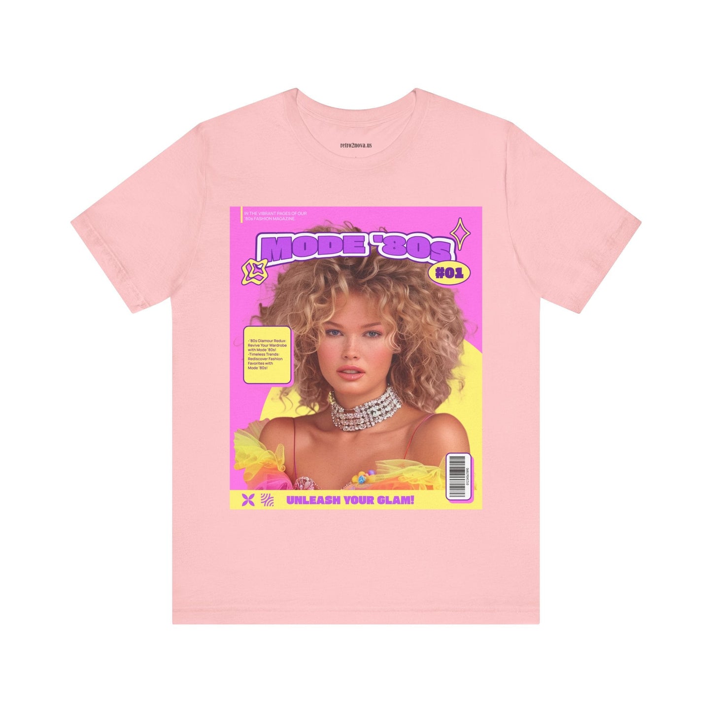 Magazine Cover Shirt Unisex Jersey Short Sleeve Tee Lightweight Breathable